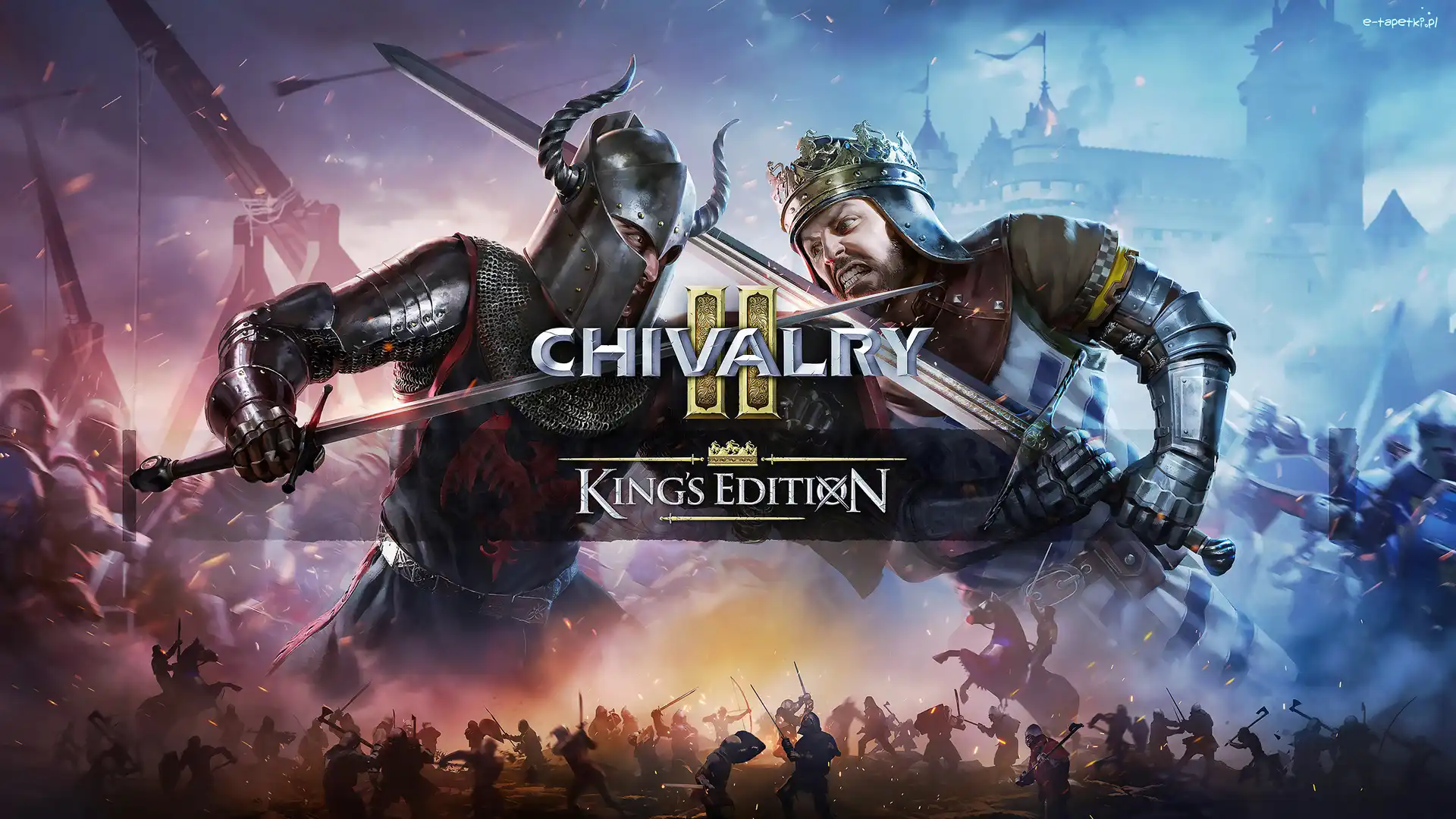 Plakat, Rycerz, Król, Chivalry 2 Kings Edition, Gra, Walka, Miecze