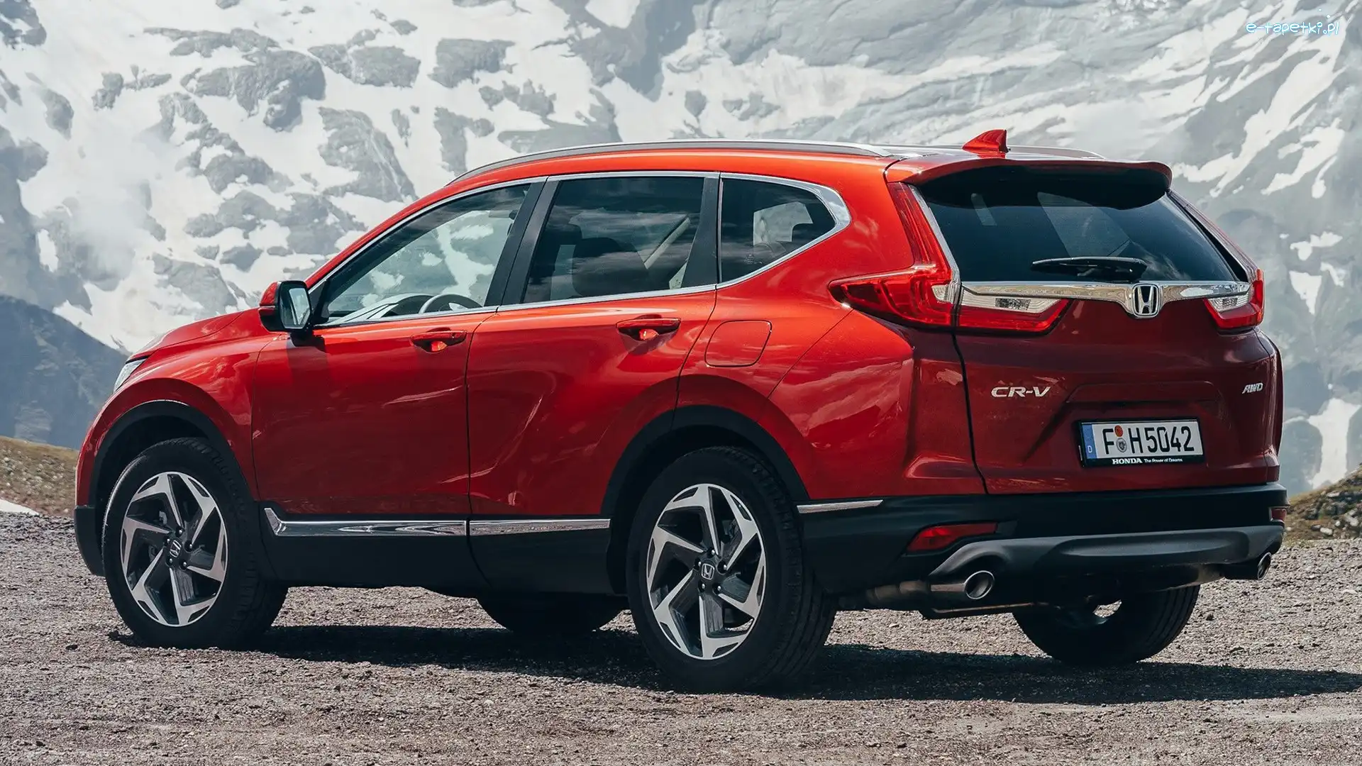 Honda CR-V, Czerwona