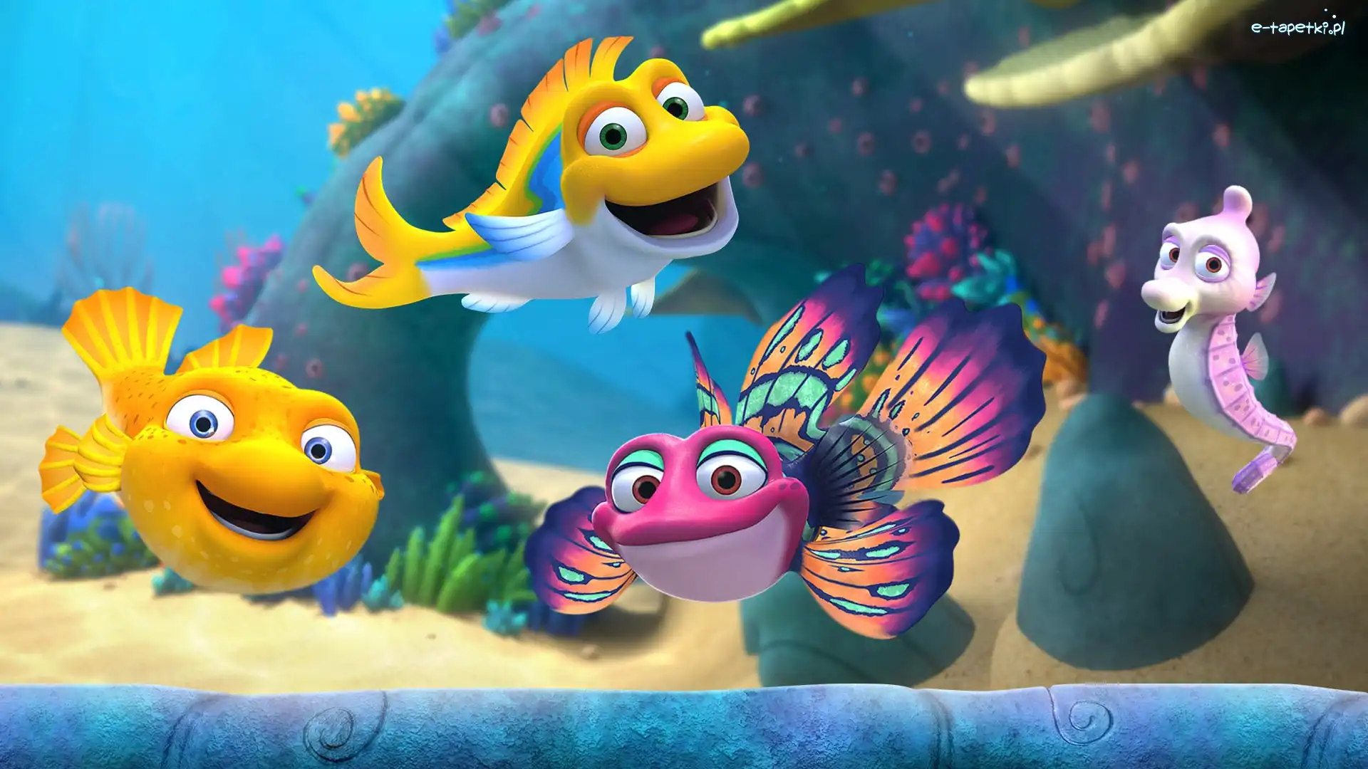 Rybki, Splash and Bubbles, Serial animowany