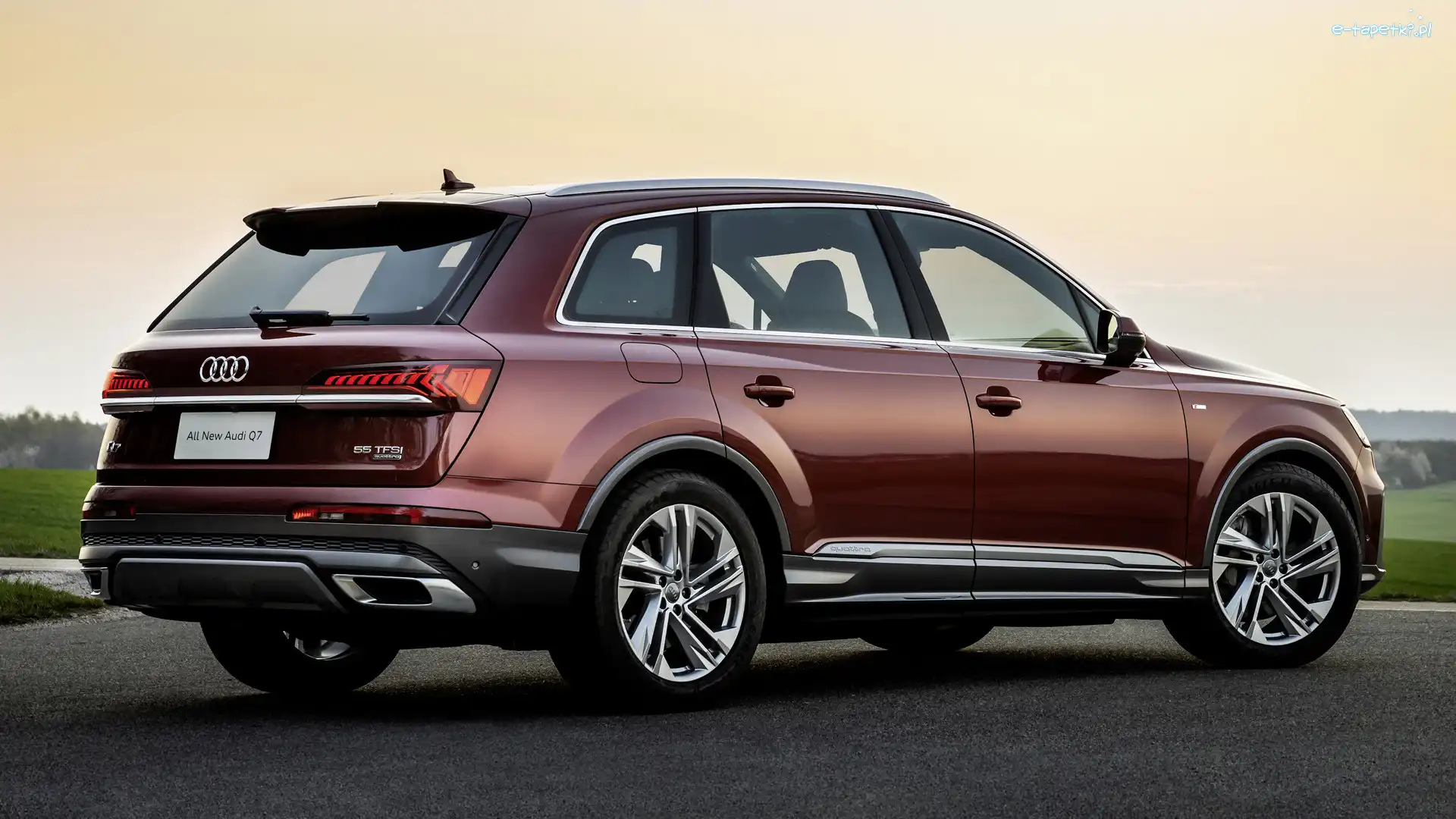 Tył, Bok, Audi Q7 S