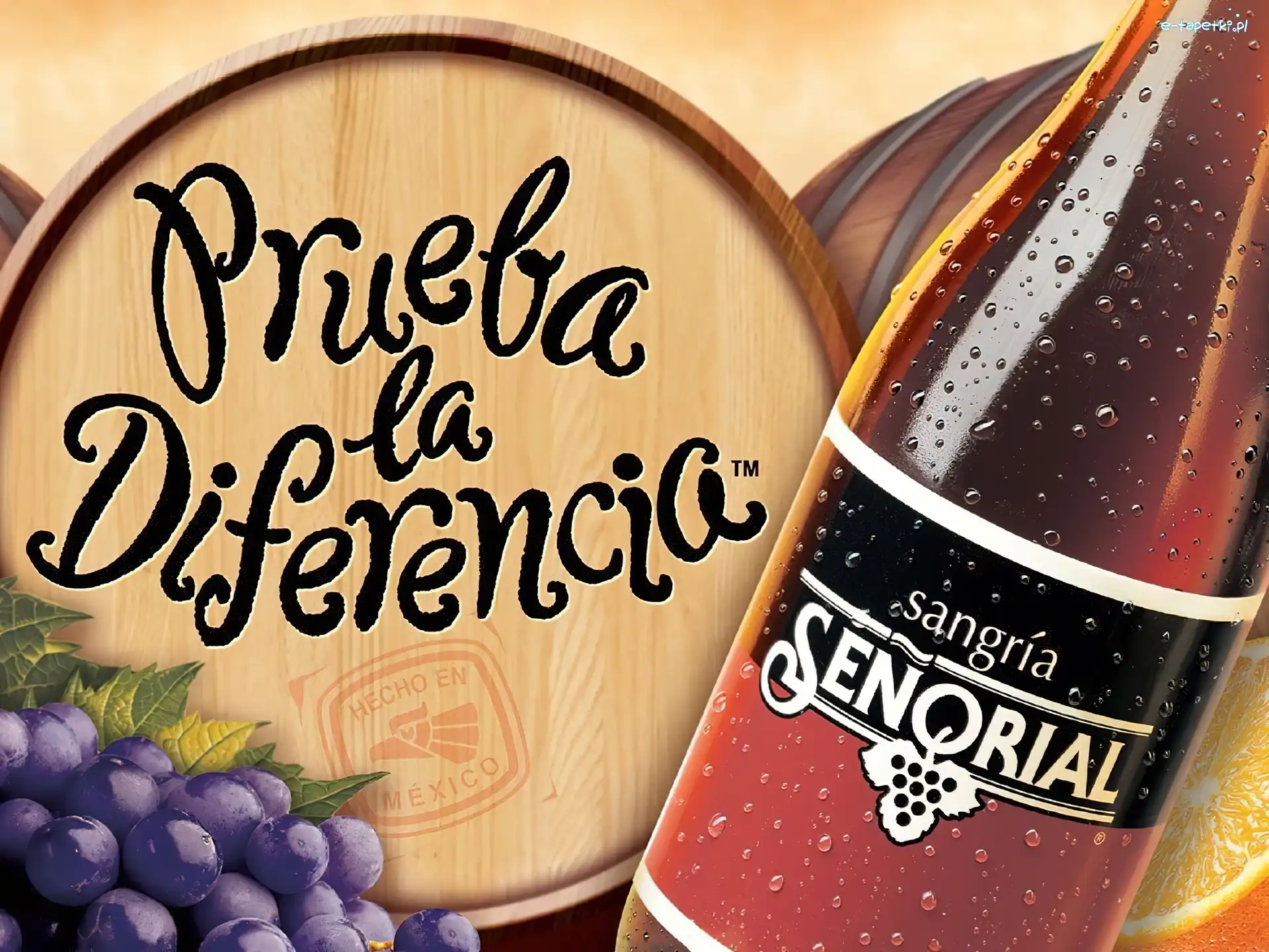 senorial, sangria, Wina