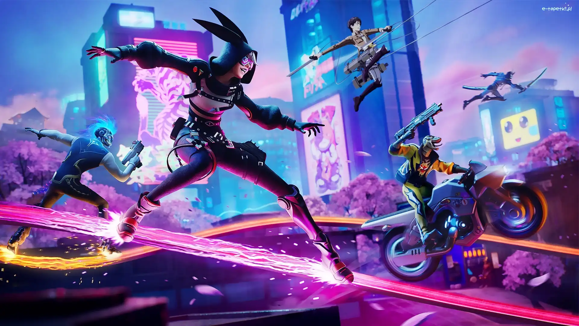 Fortnite, Nitro Drifter, Postać, Gra