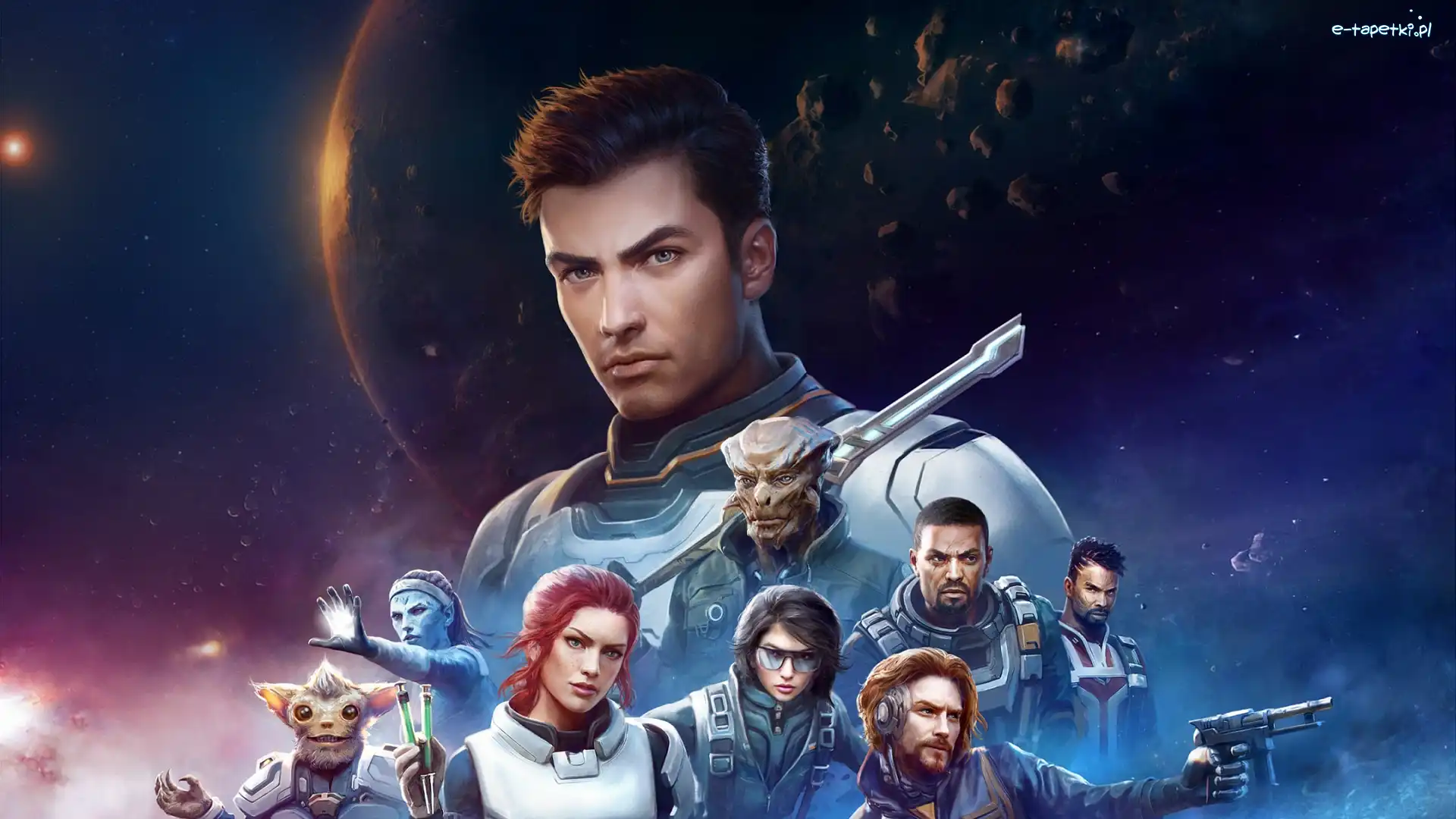 Gra, Plakat, Everspace 2, Postacie