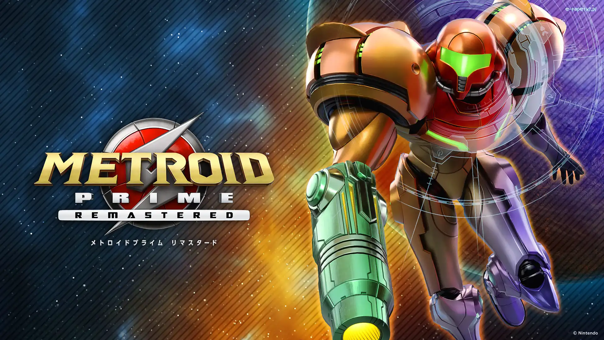 Gra, Postać, Metroid Prime Remastered, Plakat, Cyborg