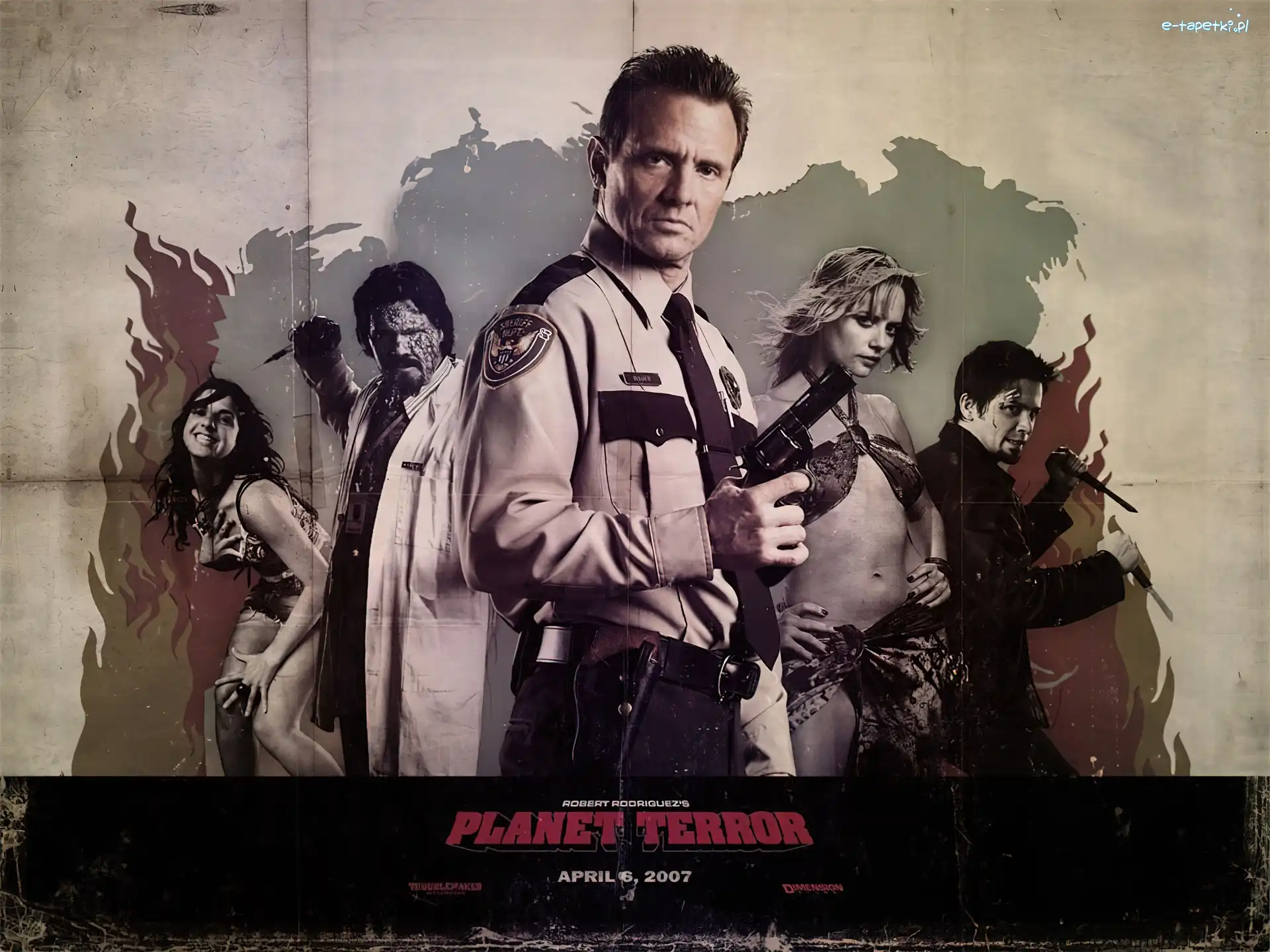 Freddy Rodriguez, Josh Brolin, Michael Biehn, Grindhouse