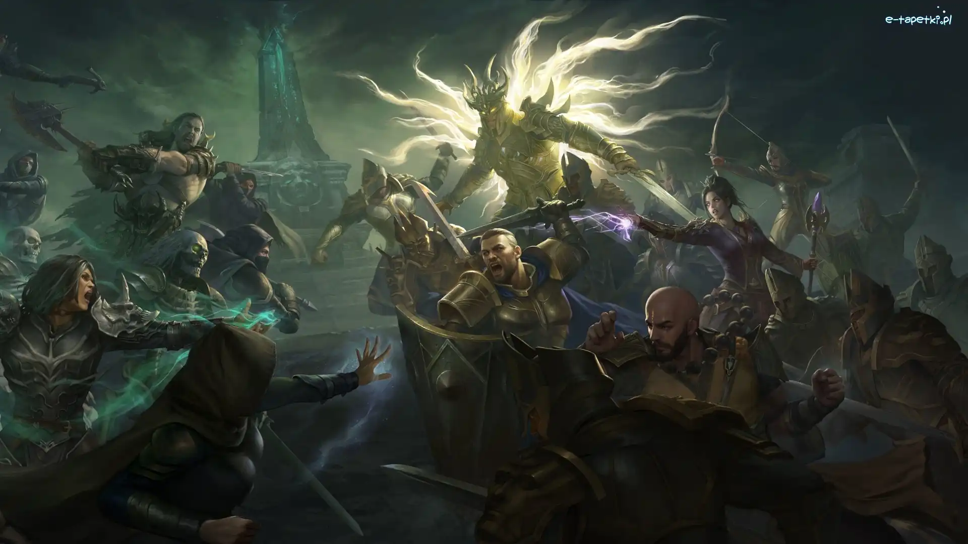 Gra, Plakat, Diablo Immortal, Postacie