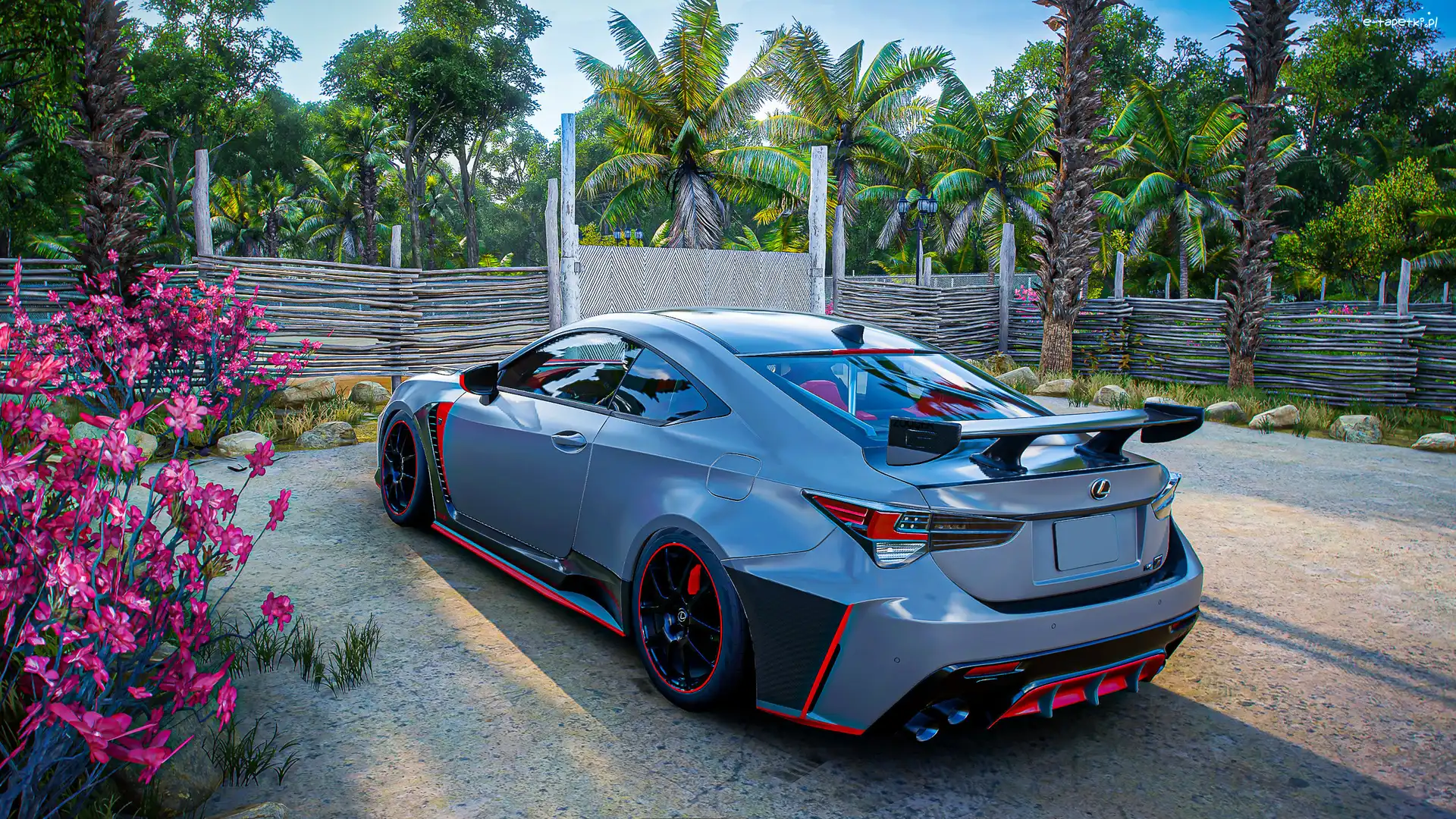 Forza Horizon 5, Niebieski, Lexus RC F, Gra