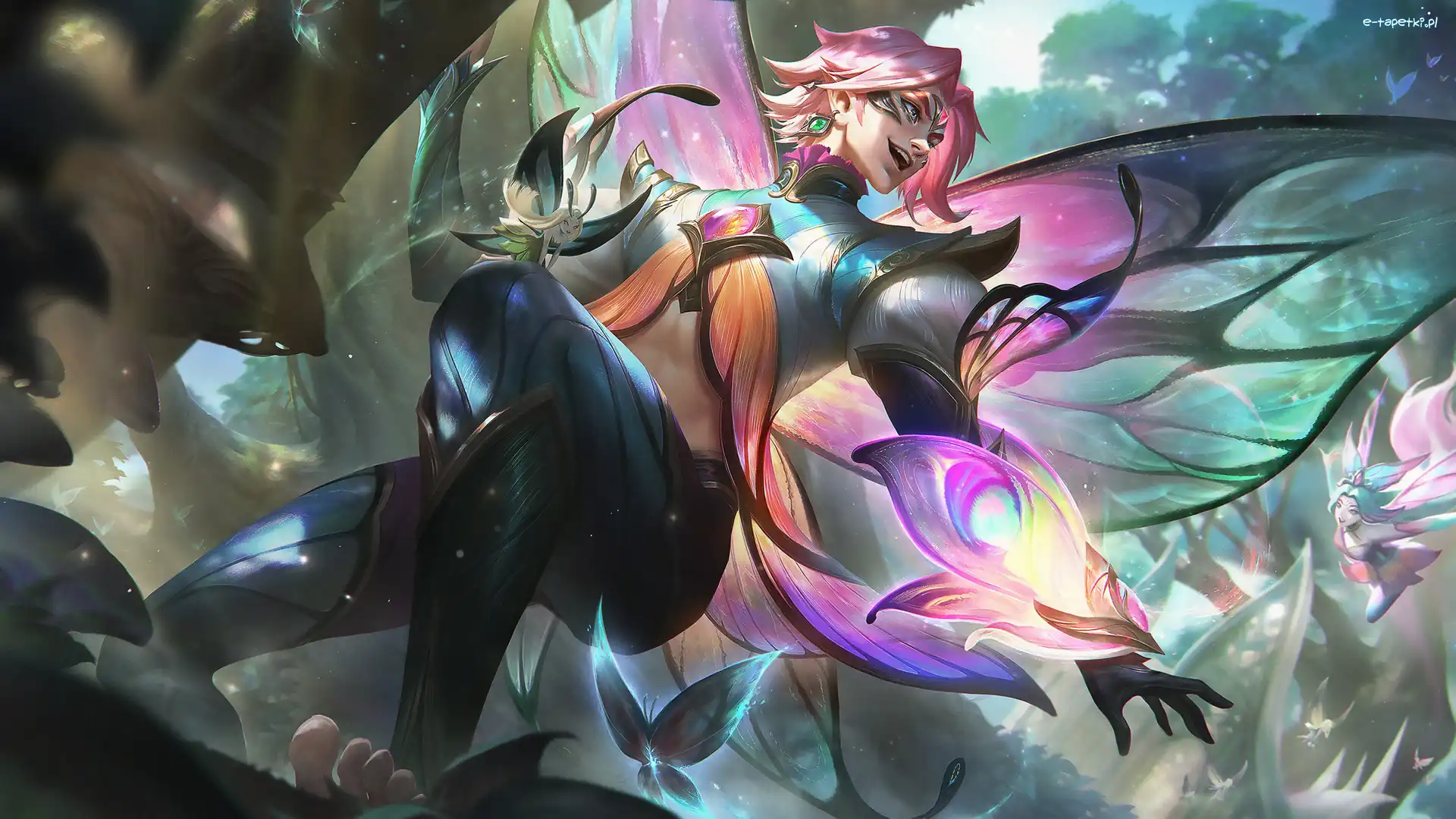 Mężczyzna, Postać, Ezreal, Skrzydła, League of Legends, Gra