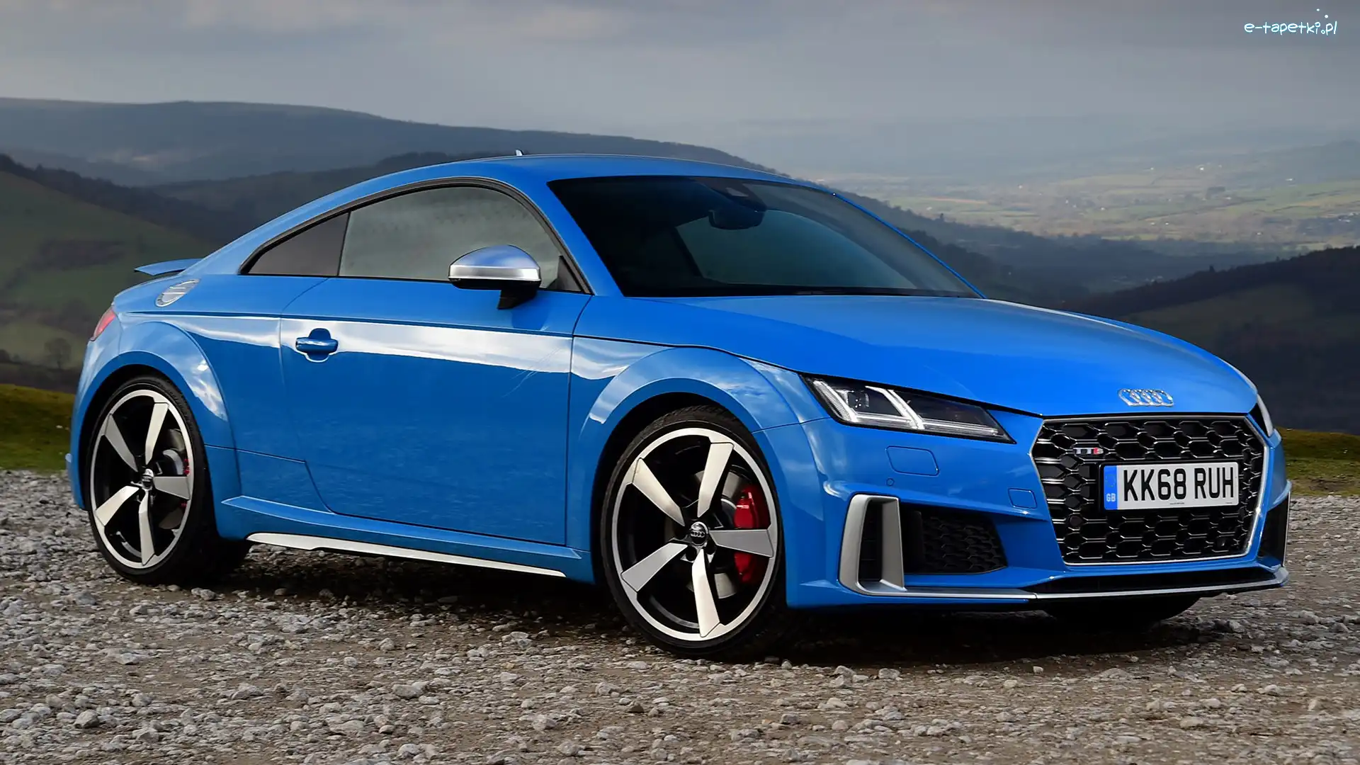 Audi TTS Coupe, Niebieskie
