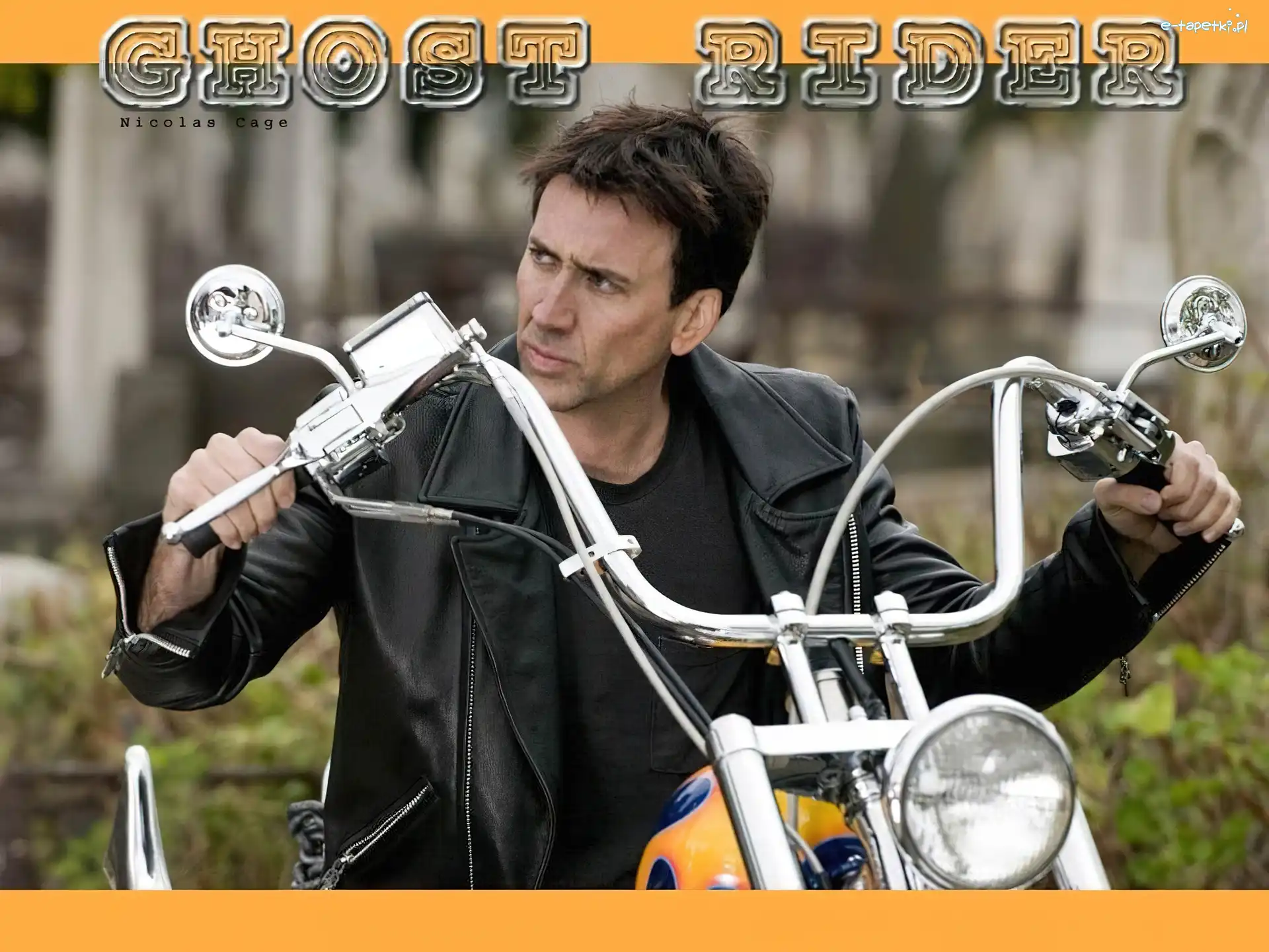 Nicolas Cage, Ghost Rider, motocykl
