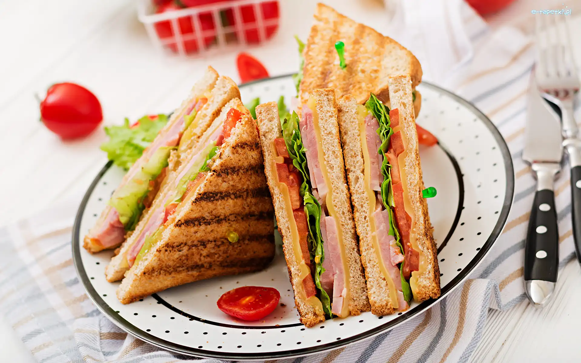 Talerz, Sandwich, Kanapki