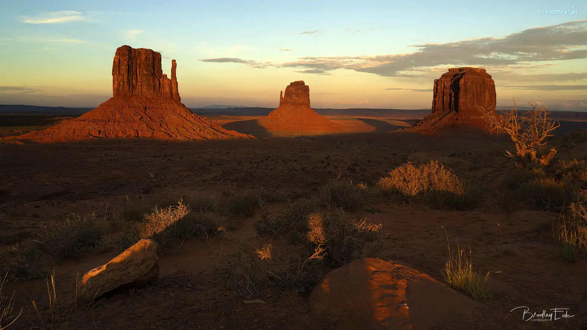 Stany Zjednoczone, Dolina Pomników, Formacje, Region Monument Valley, Wyżyna Kolorado, Stan Utah, Skały