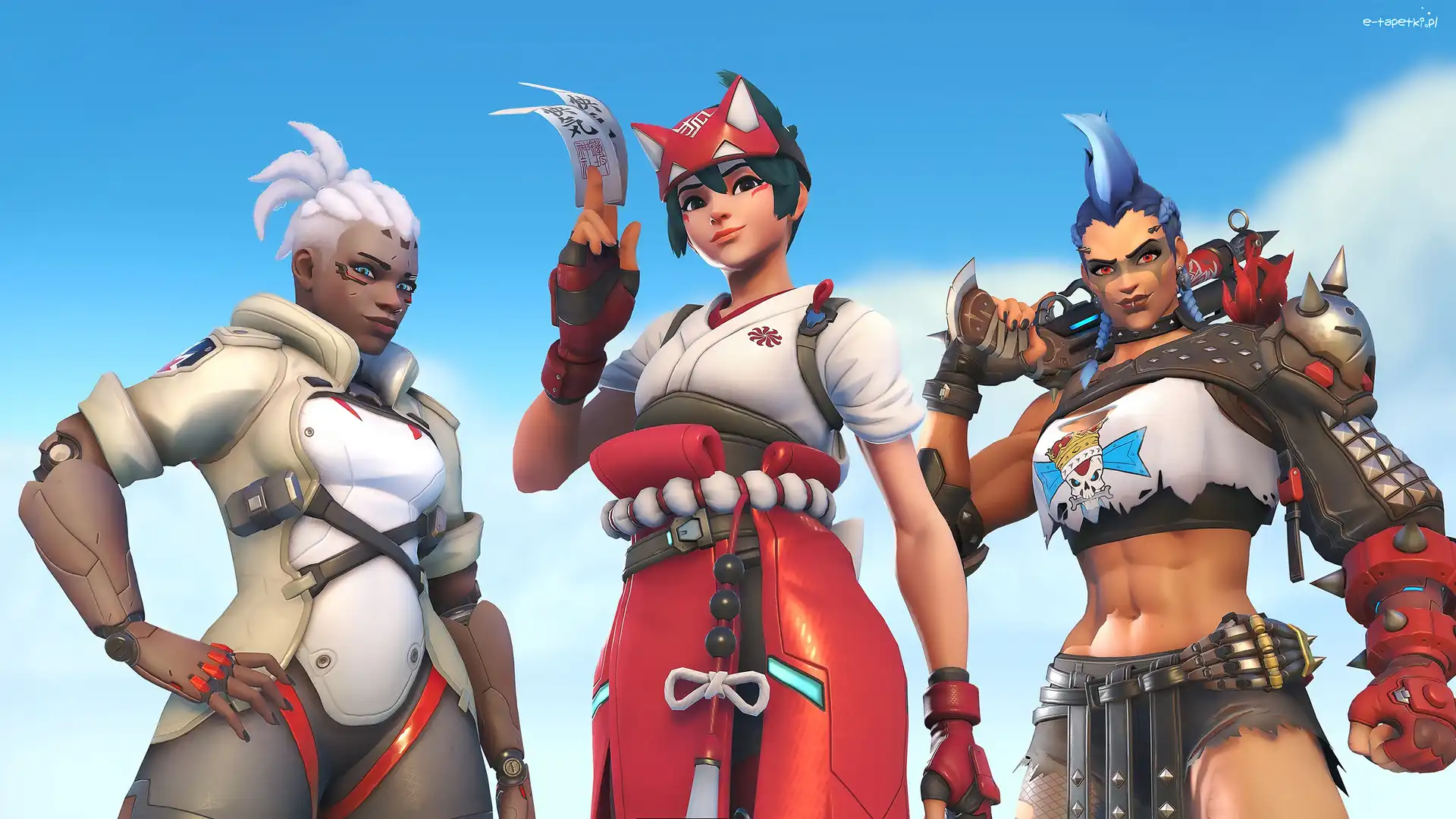 Queen, Junker, Postacie, Overwatch 2, Gra, Wyposażenie, Broń, Sojourn Kiriko, Uniformy
