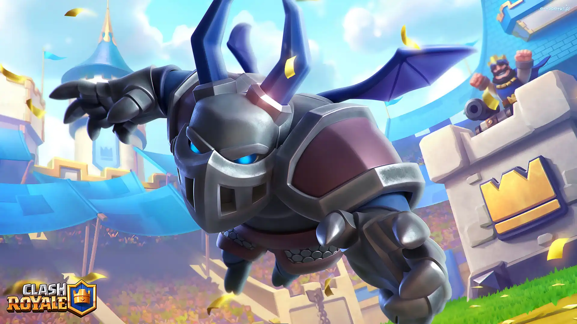 Gra, Postać, Clash Royale, Zbroja, Nietoperz