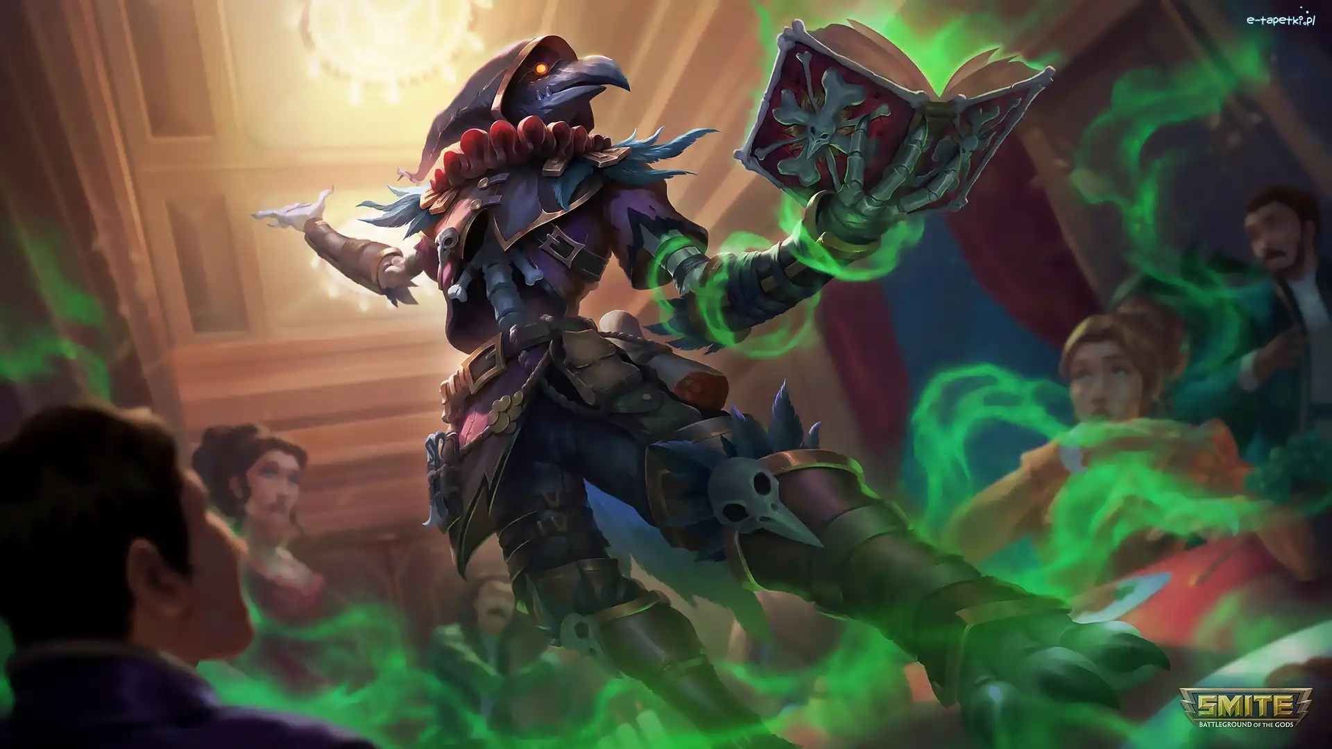Gra, Postać, Smite Battlegroud of the Gods, Ptak, Thoth