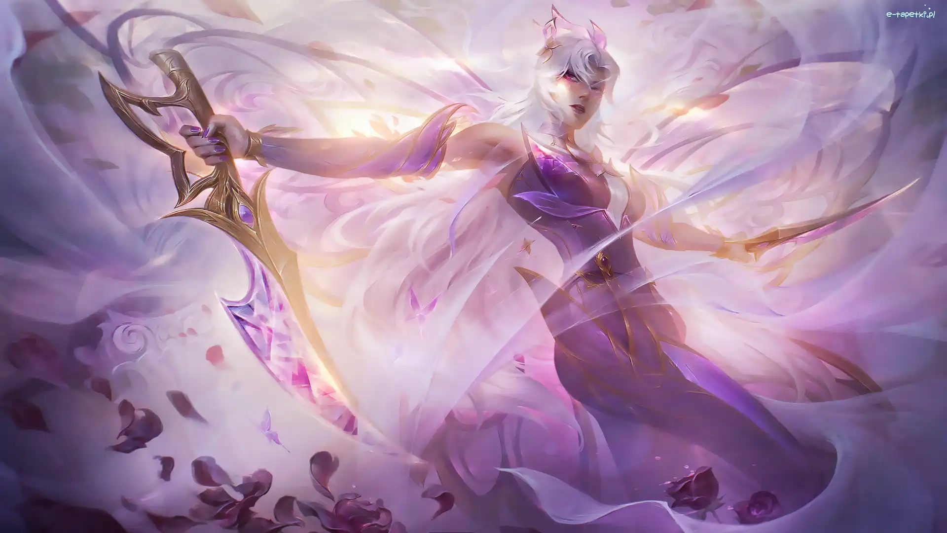 Broń, Postać, Katarina, Skrzydła, League of Legends, Gra