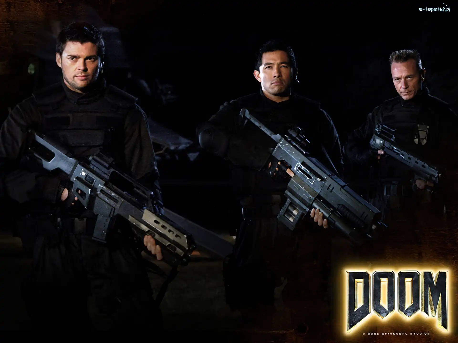 Karl Urban, Yao Chin, Ben Daniels, Doom