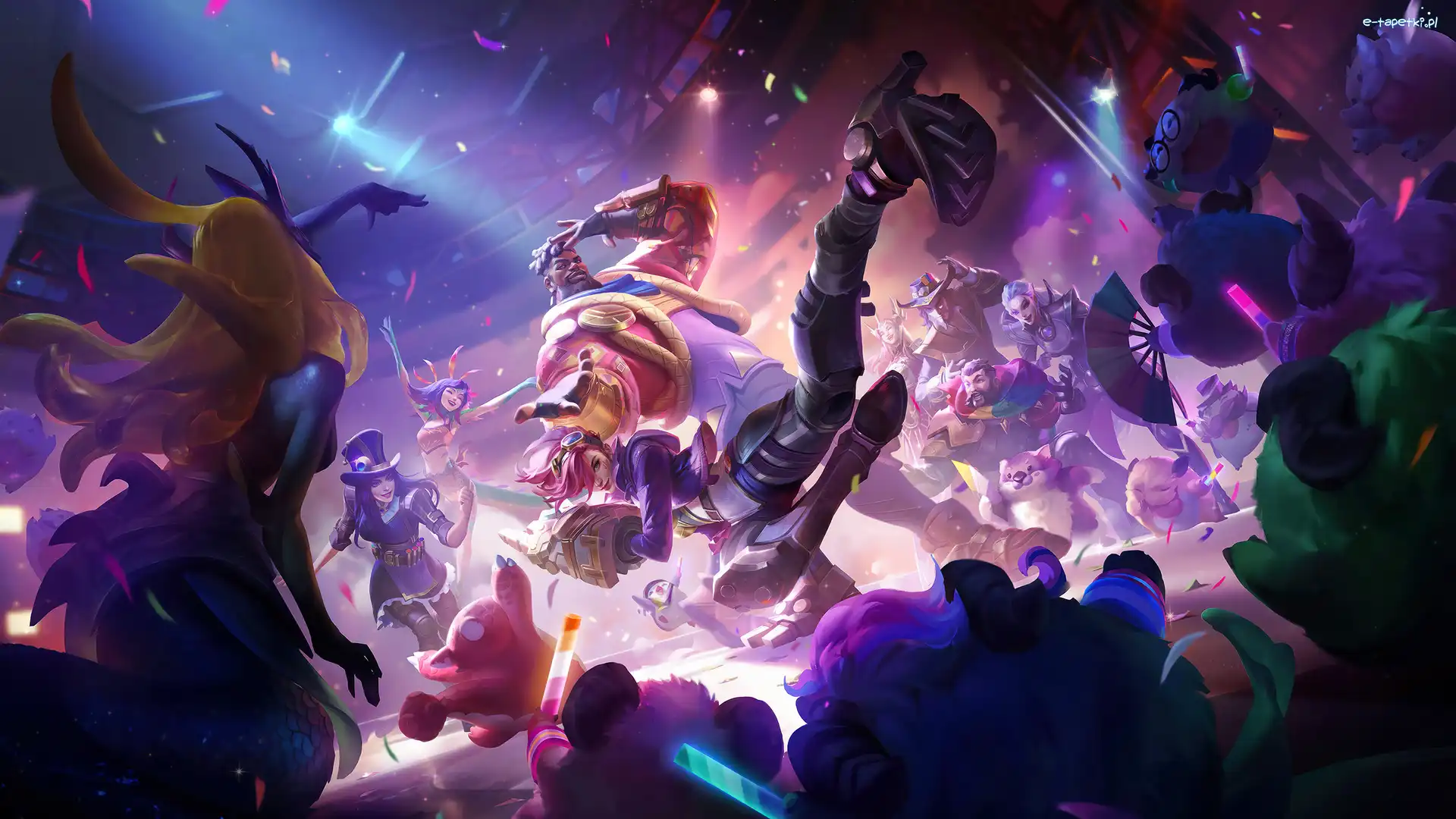 Vi, Postacie, League of Legends, Graves, Twisted Fate, Leona, K Sante, Diana, Lillia, Pride, Caitlyn, Gra