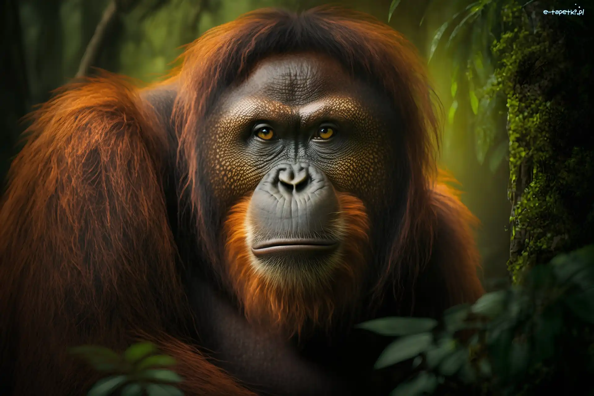 Grafika, Orangutan