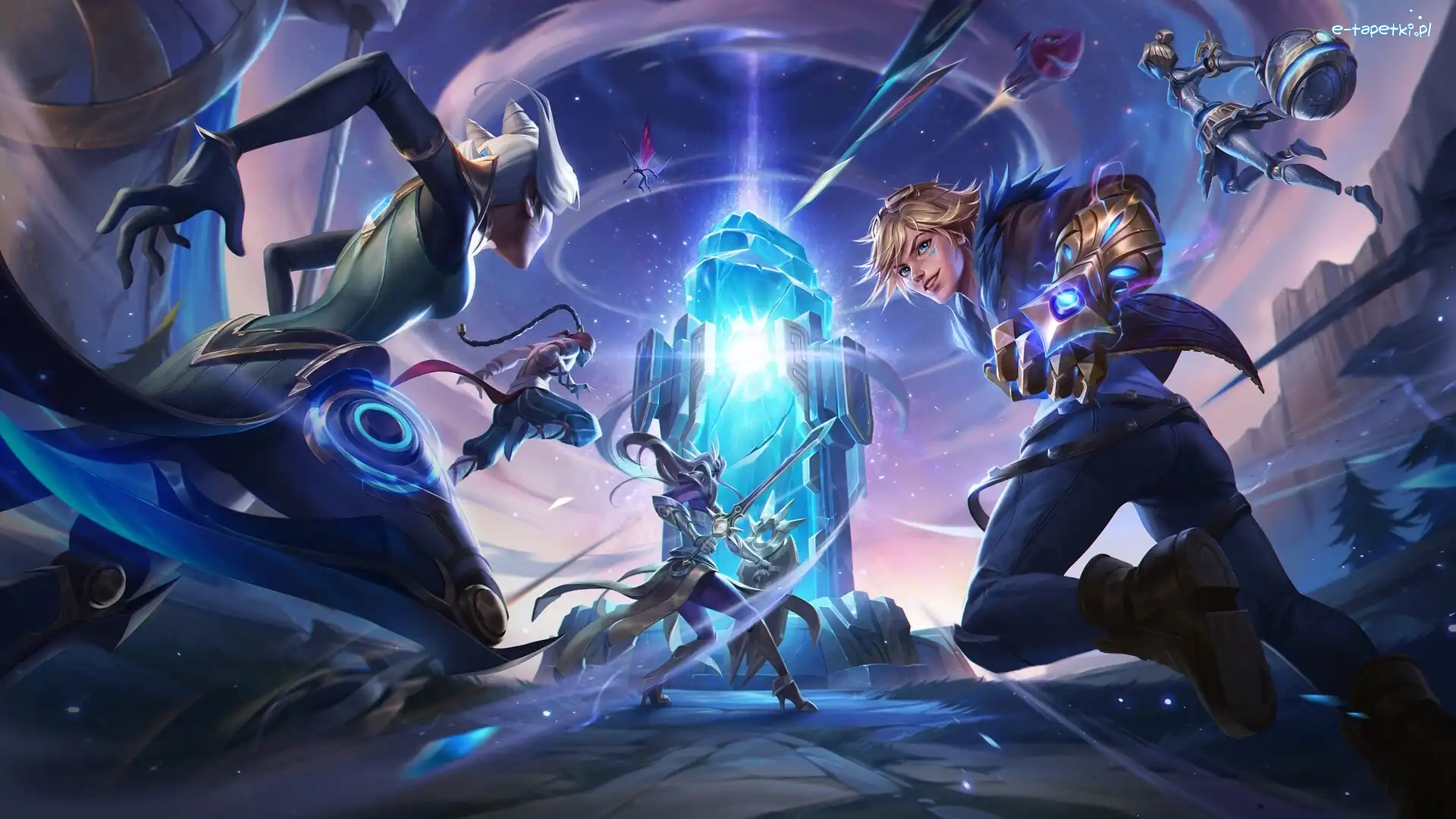 League of Legends, Ezreal, Leona, Camille, Postacie, Gra, Orianna