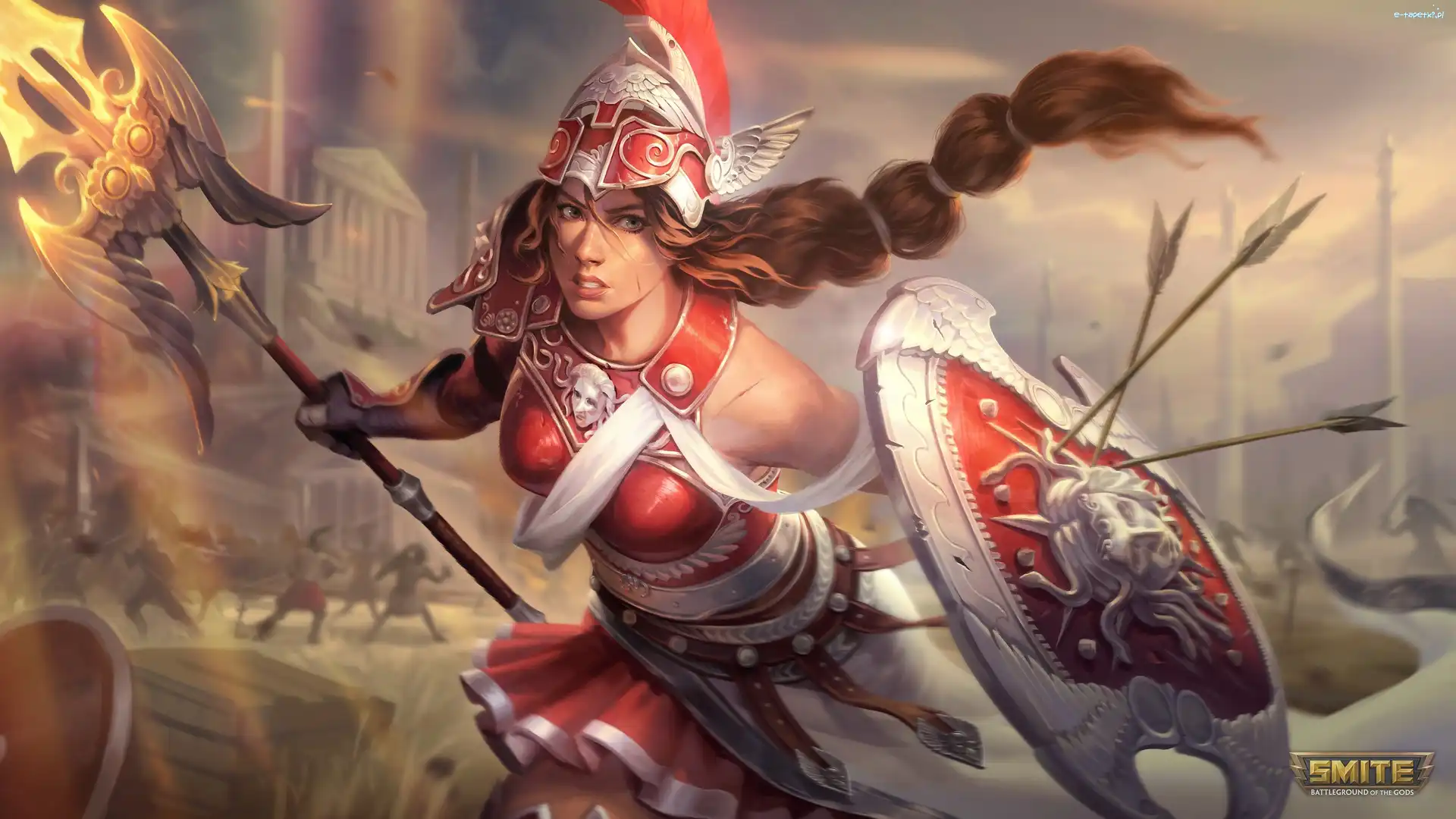 Athena, Smite, Gra, Postać