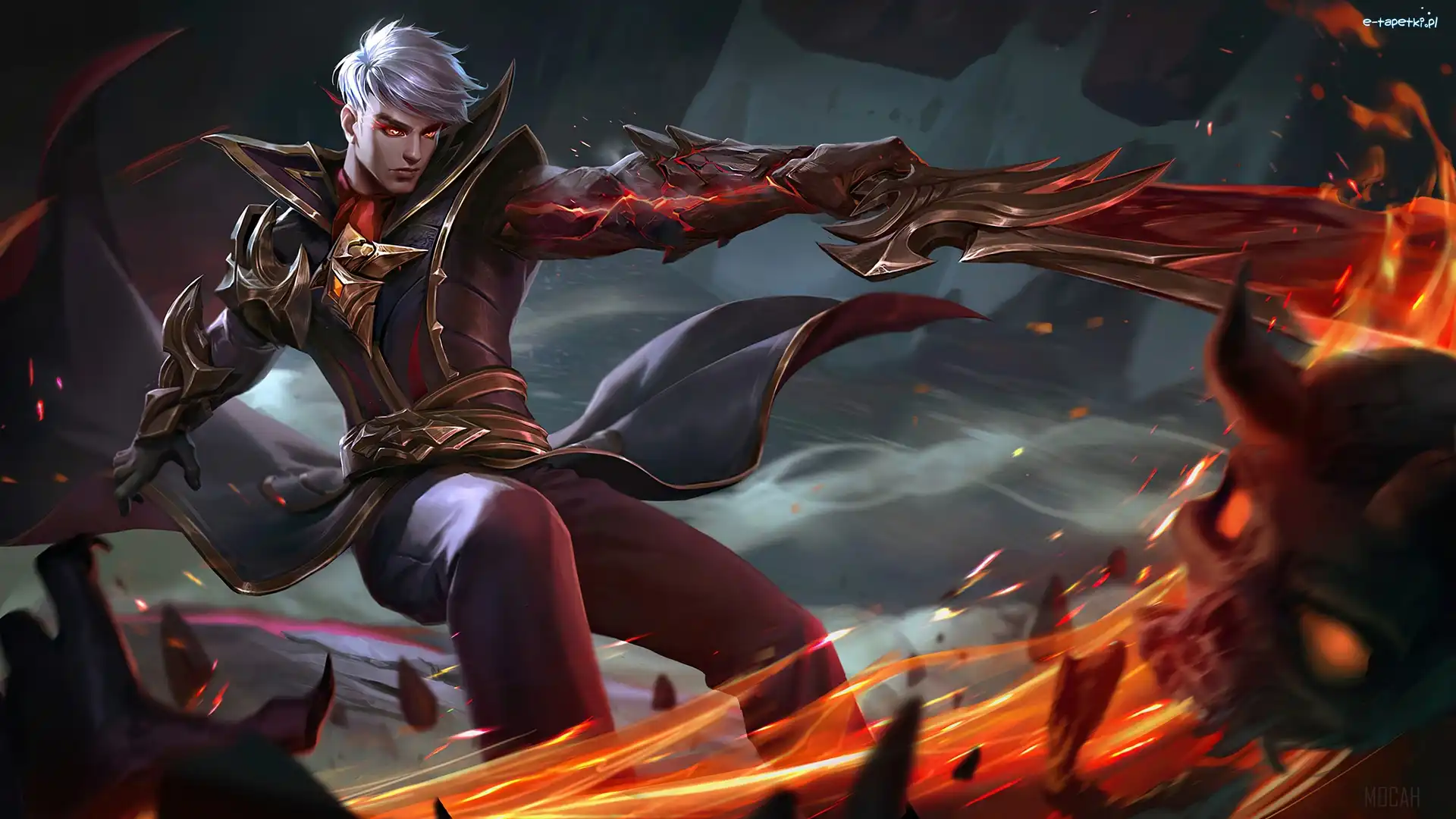 Ogień, Mobile Legends, Gra, Postać