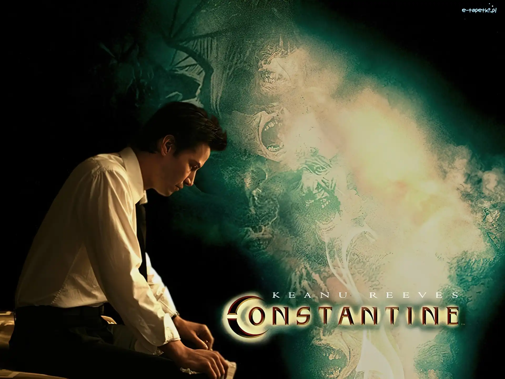 siedzi, Keanu Reeves, Constantine