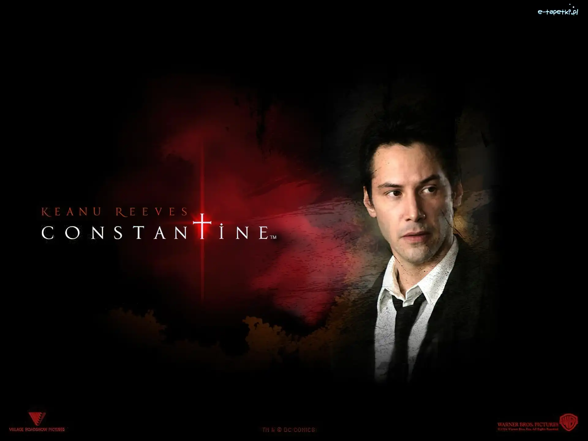 krawat, Keanu Reeves, Constantine