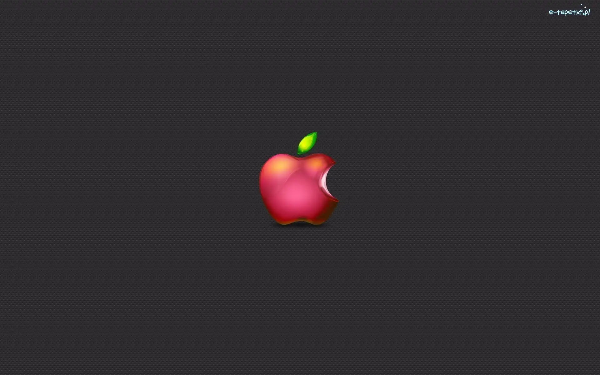 Apple, Logo, Czerwone