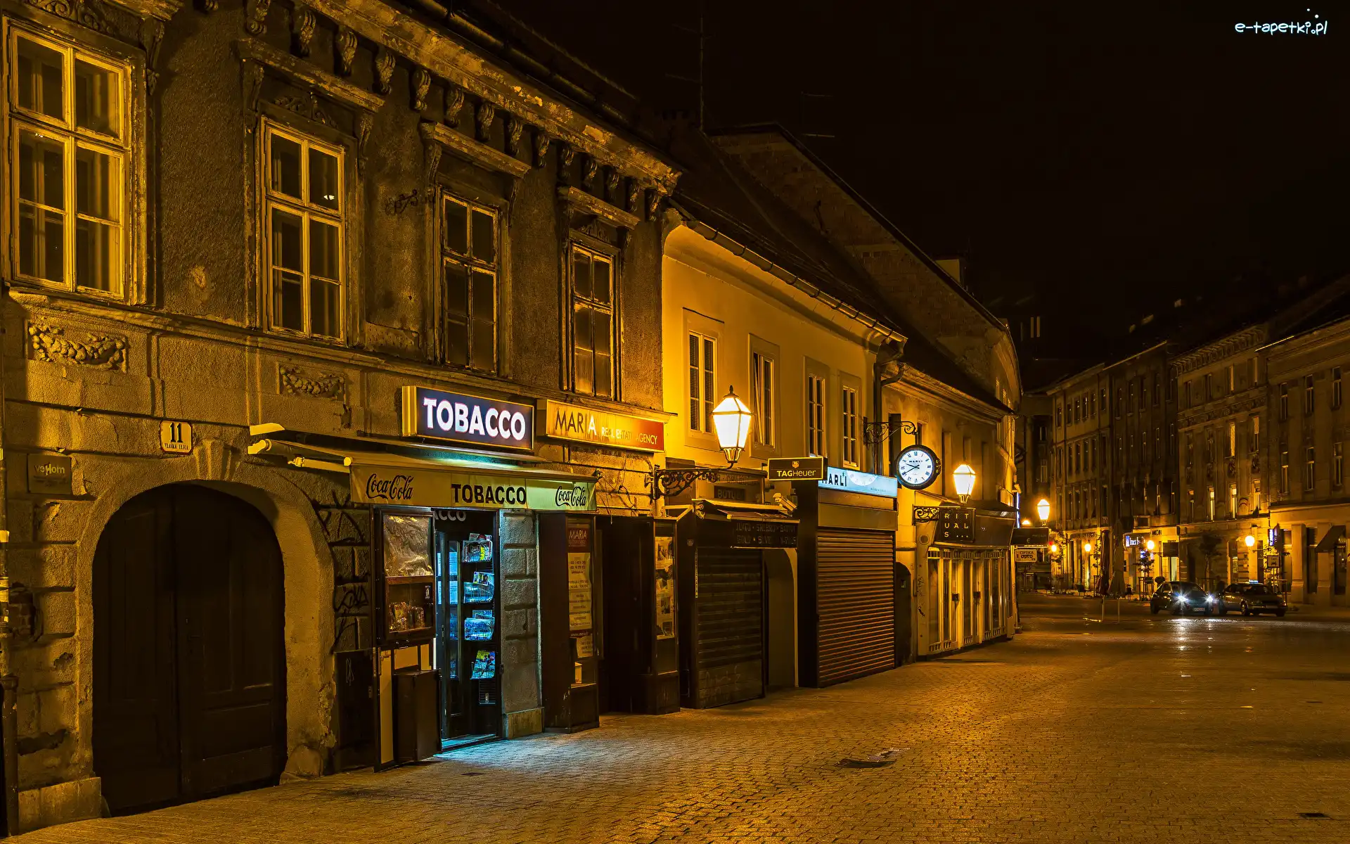 Noc, Domy, Ulica