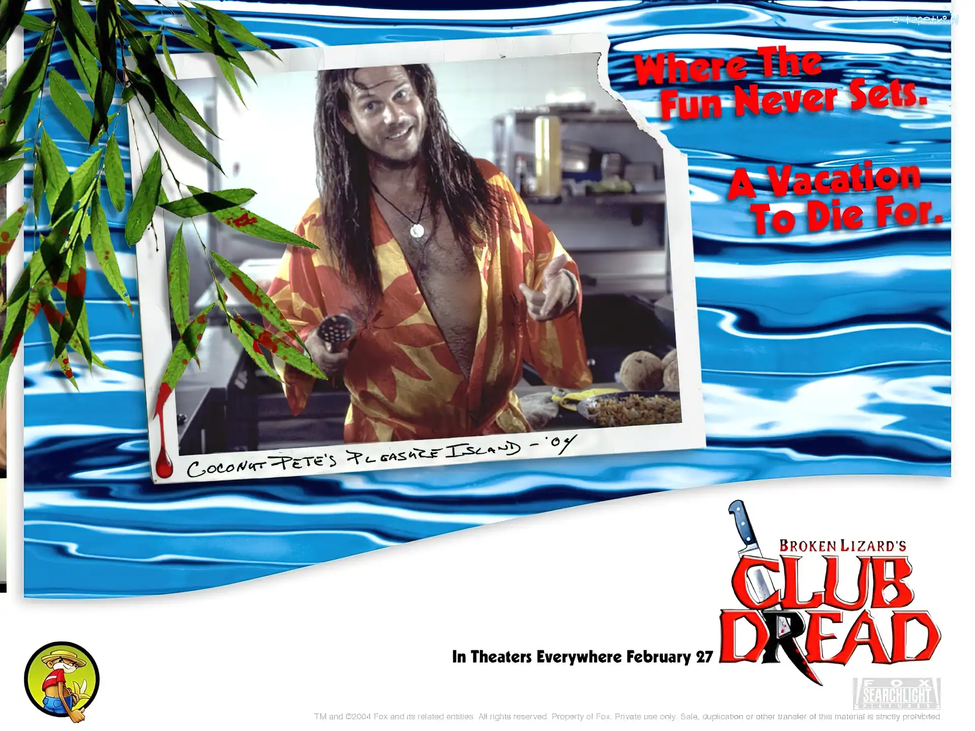 mężczyzna, zdjęcie, szlafrok, Club Dread