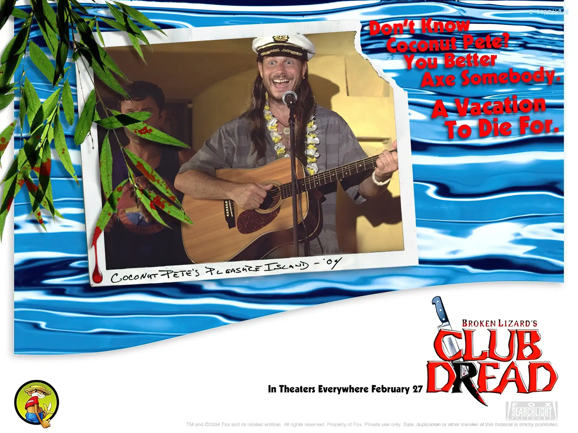 śpiewak, gitara, Club Dread