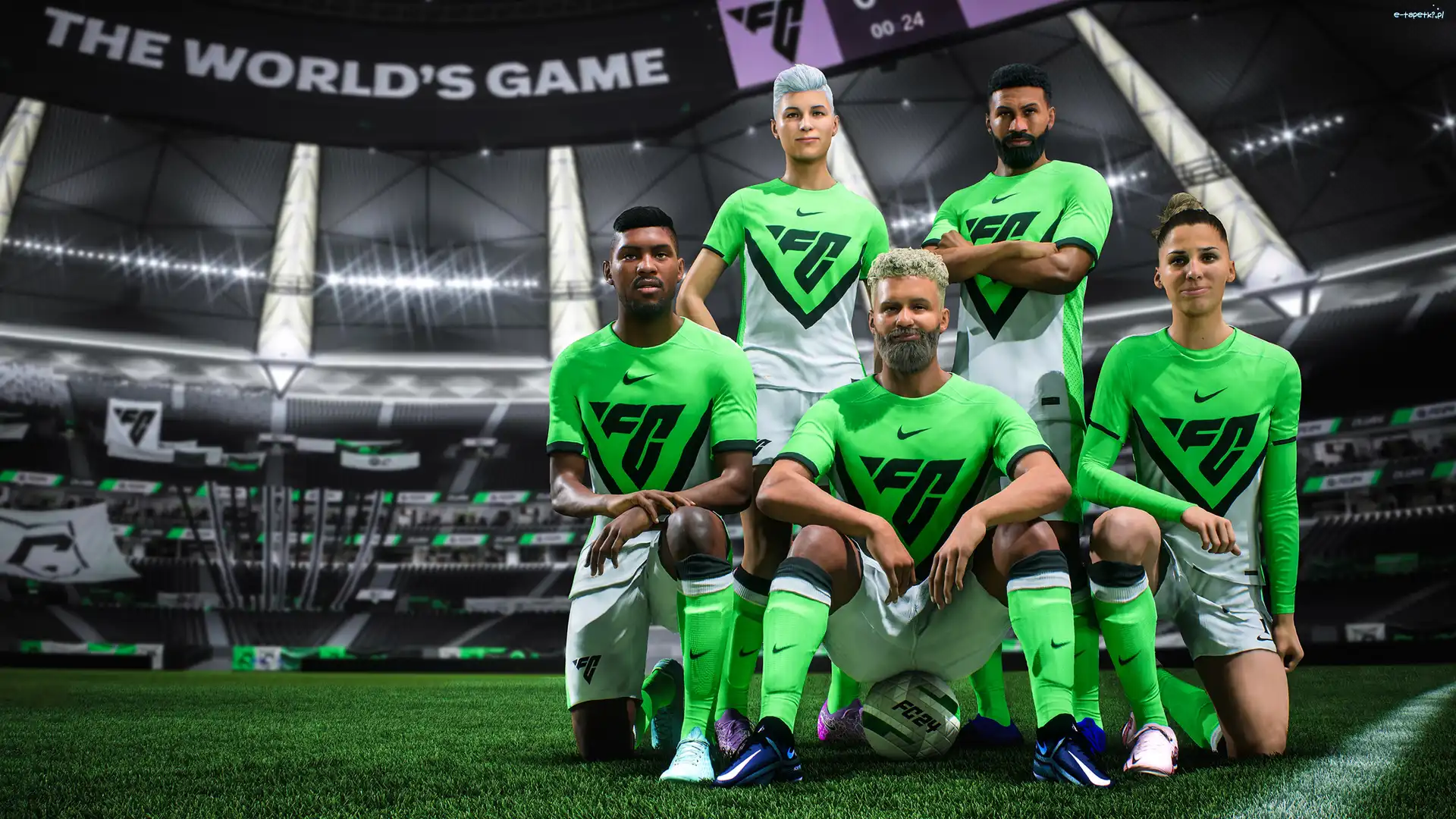 Boisko, EA Sports FC 24, Gra, Zawodnicy