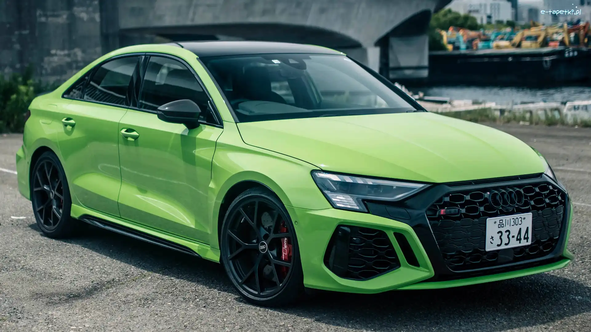 Sedan, Audi RS 3, Zielone