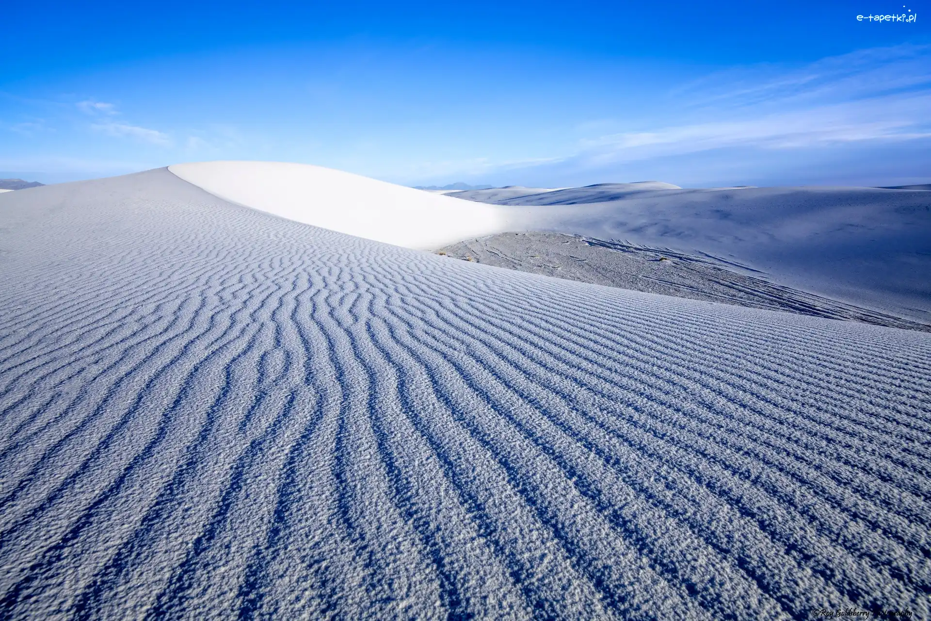 Nowy Meksyk, Piaszczyste, Park Narodowy White Sands, Stany Zjednoczone, Białe, Pustynie