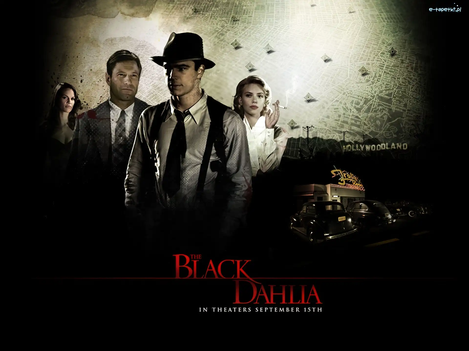 Black Dahlia, Josh Hartnett, Scarlett Johansson, Hilary Swank, Aaron Eckhart