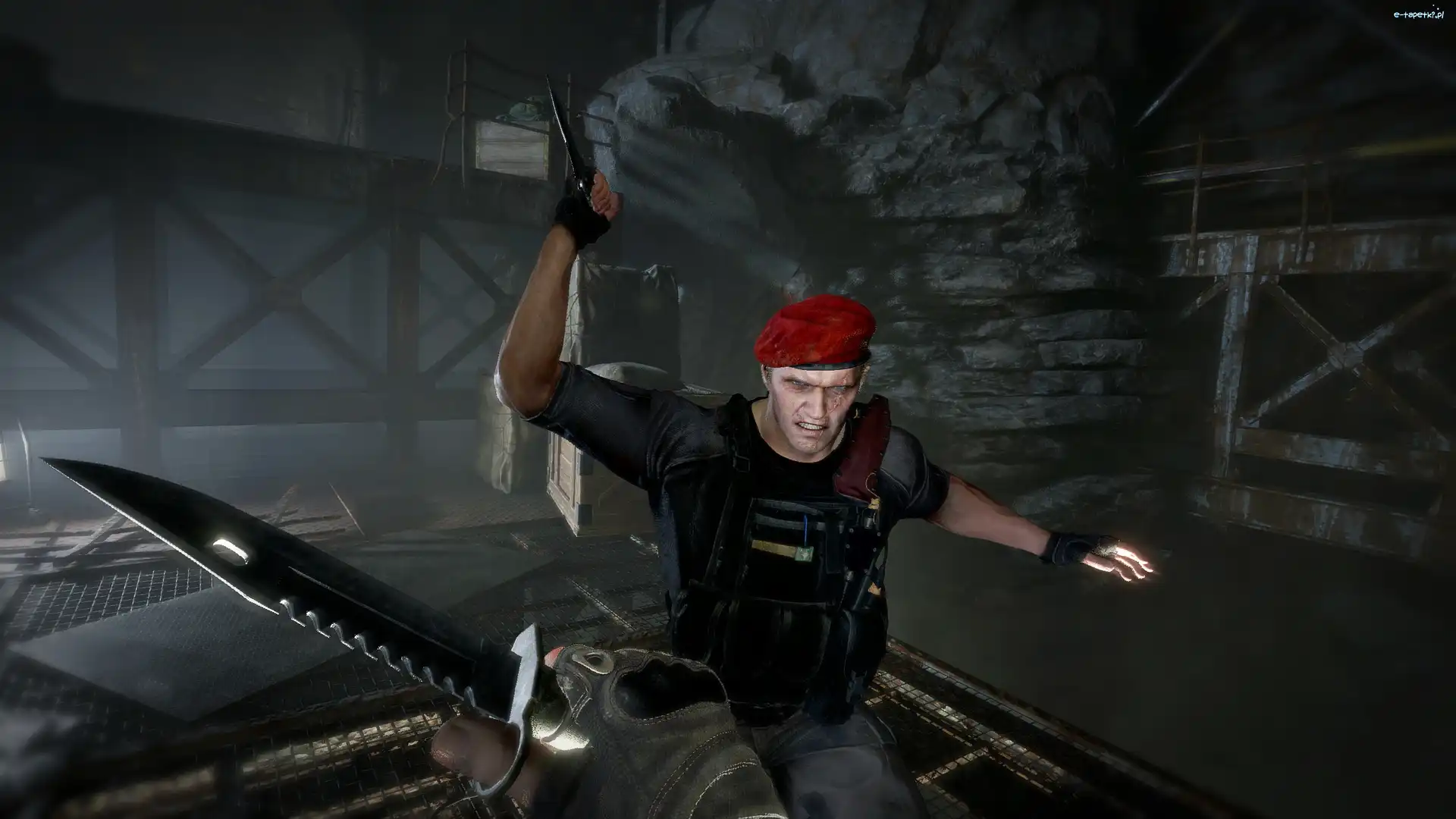 Kapitan, Resident Evil 4K, Gra, Postać