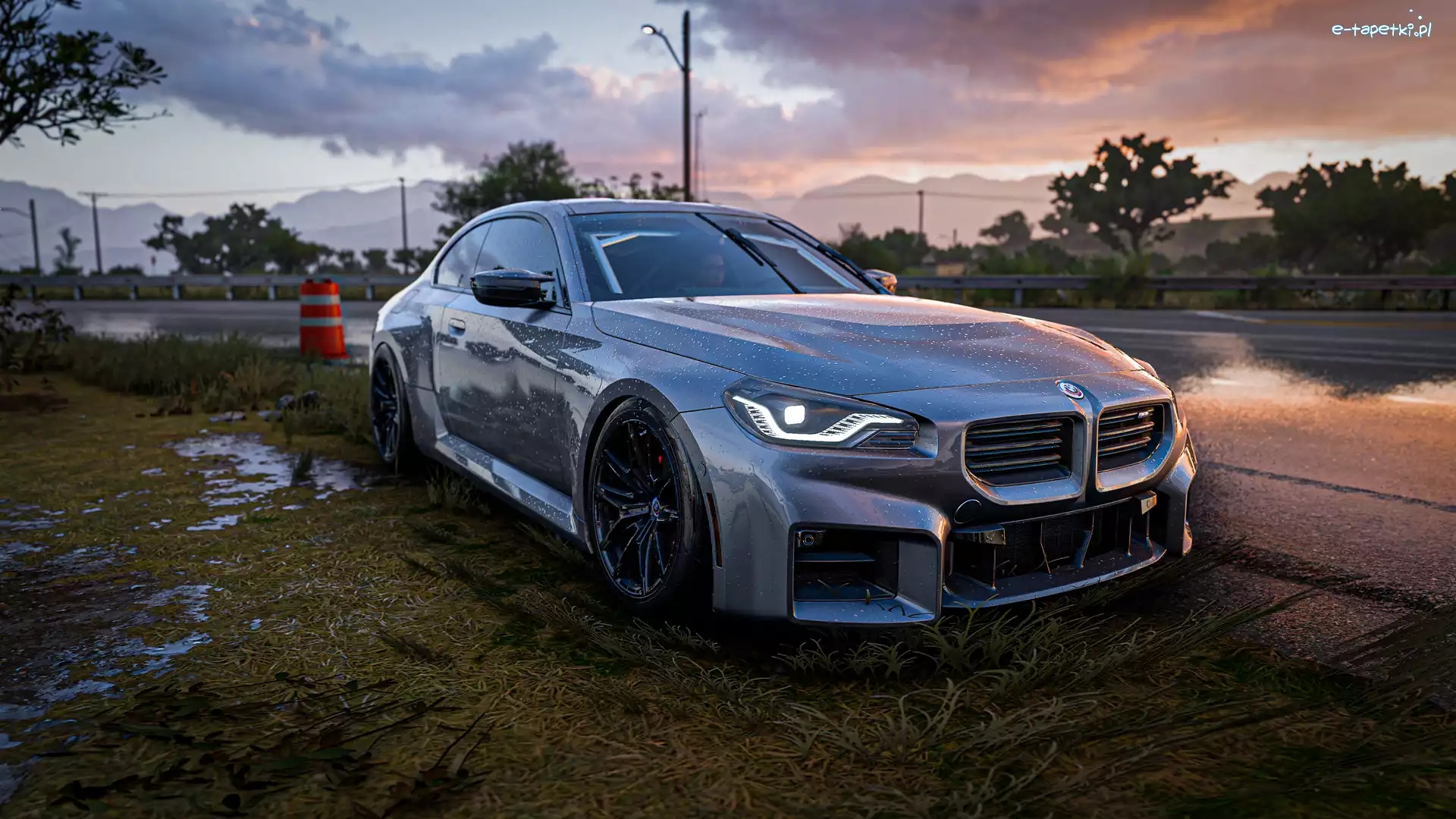 Pobocze, BMW M2, Samochód, Forza Horizon 5, Gra