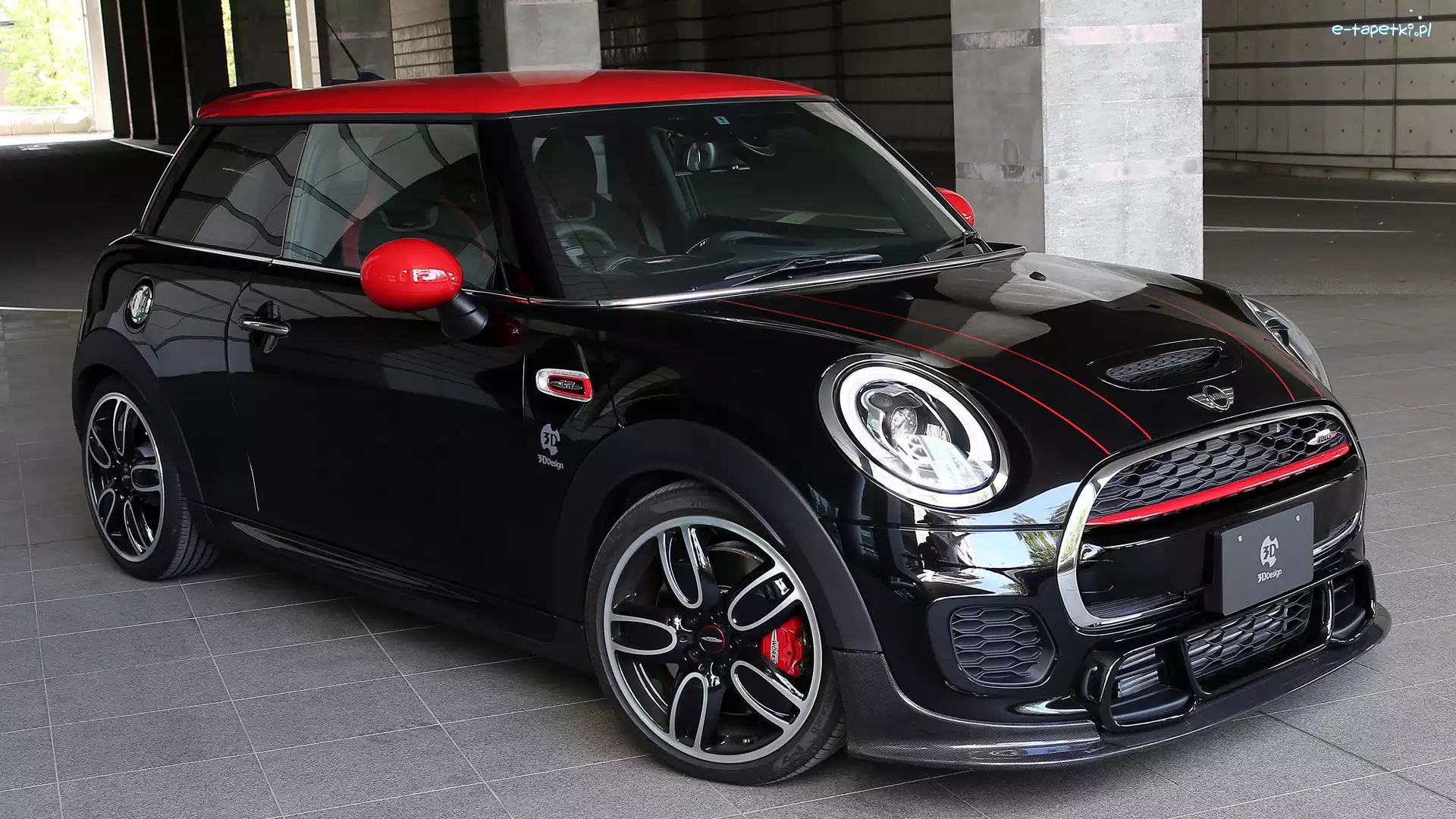 Przód, Bok, Mini John Cooper