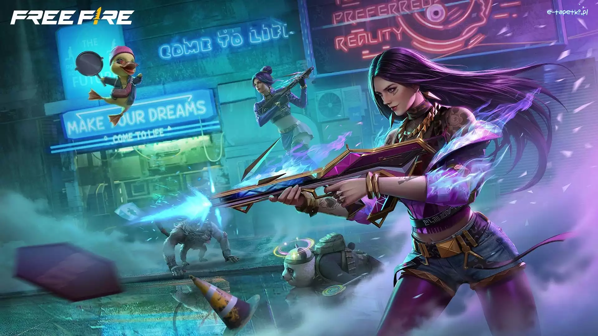 Garena Free Fire, Gra, Postacie