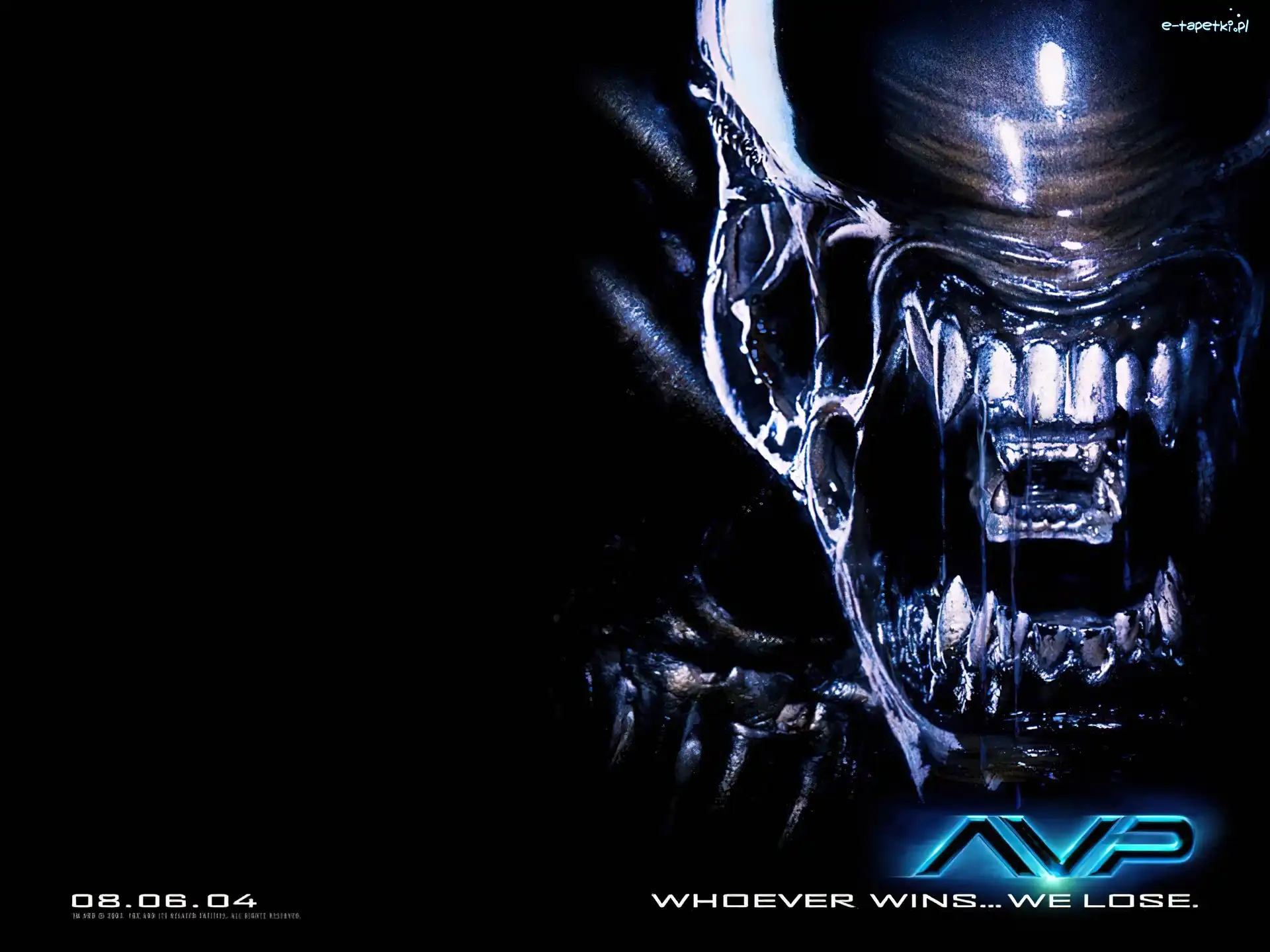 szczęka, stwór, Alien Vs Predator 1
