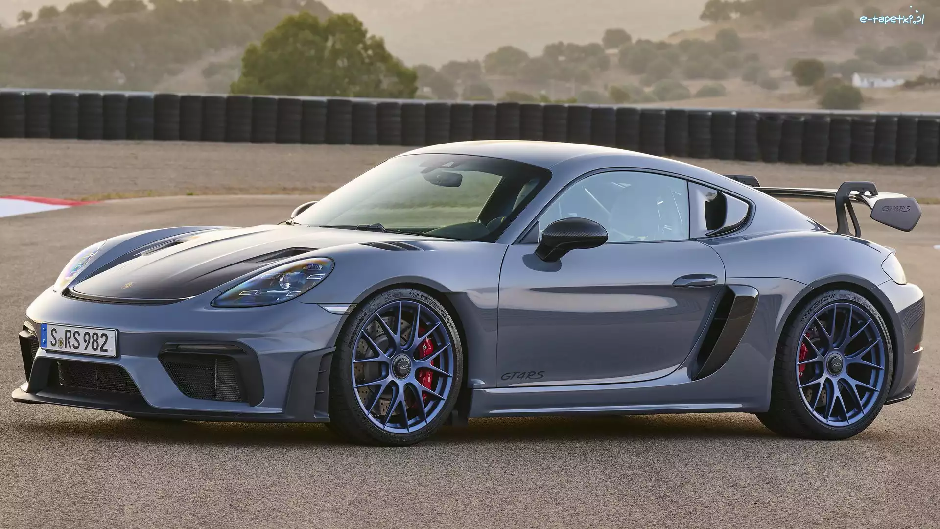 Porsche 718 Cayman GT4 RS, Szare