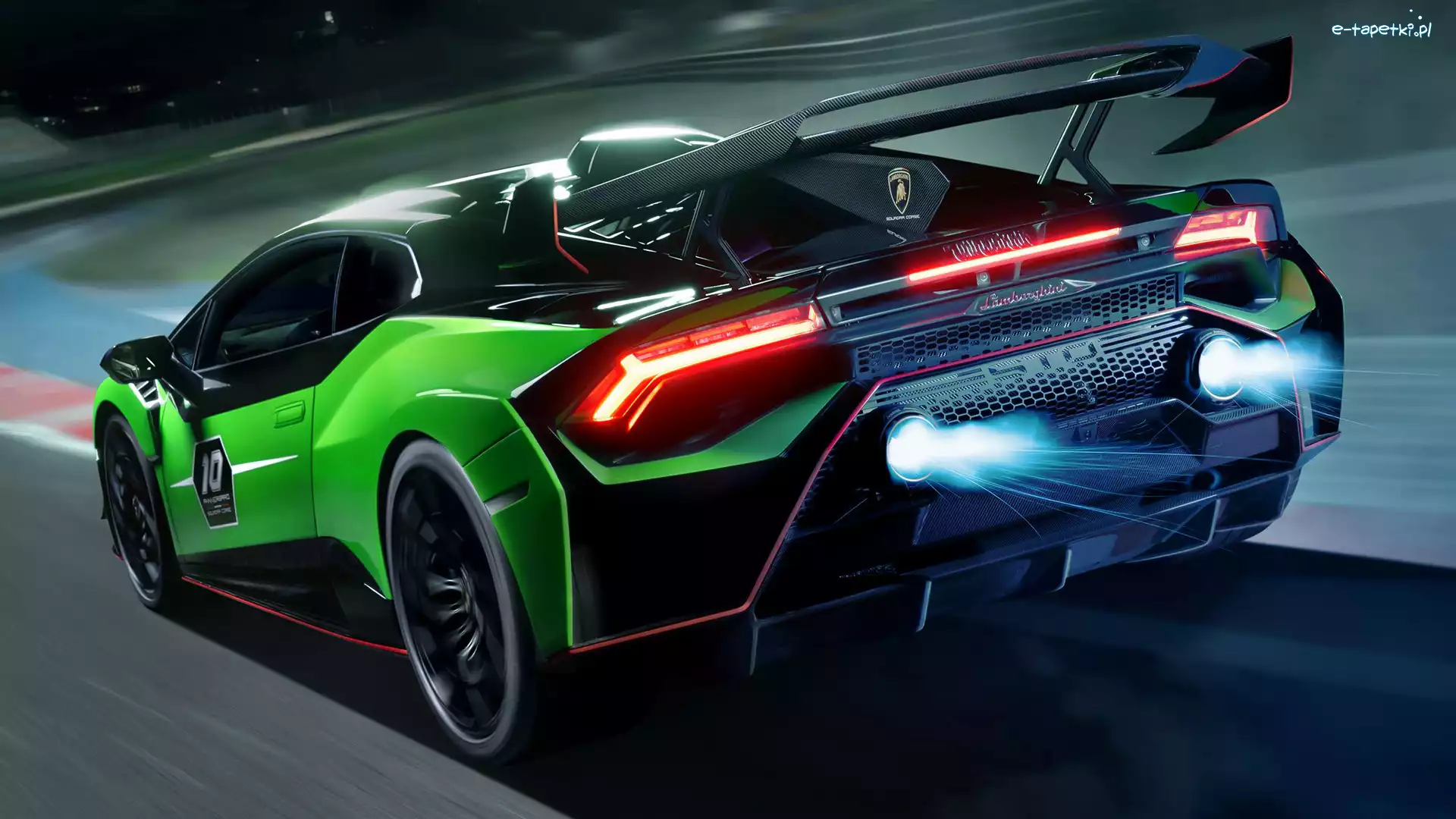 3D, Lamborghini Huracan STO SC 10 Anniversario