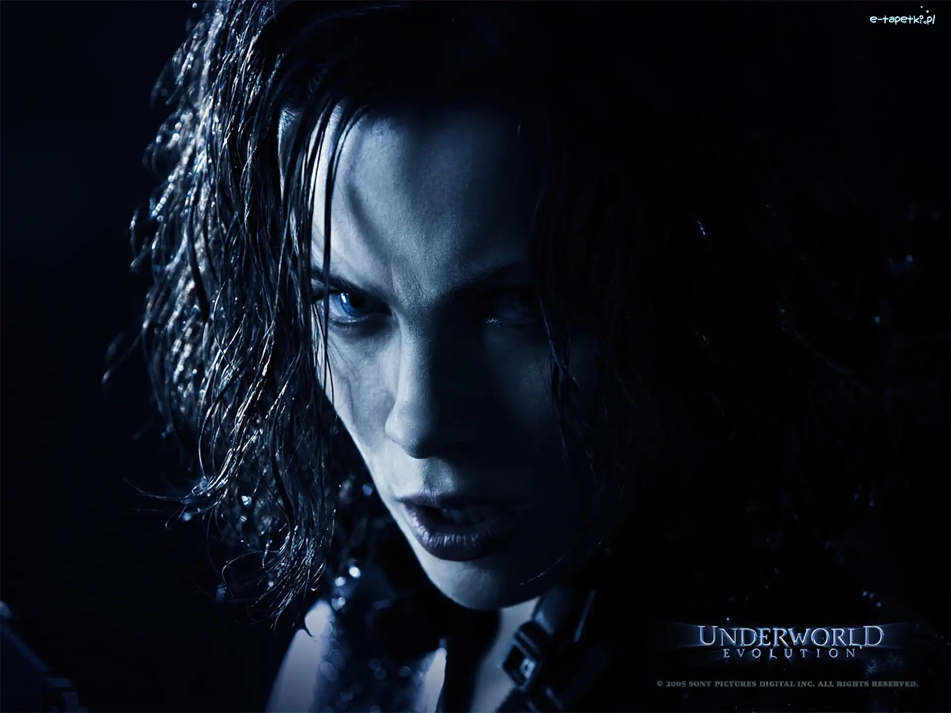 twarz, kobieta, Underworld