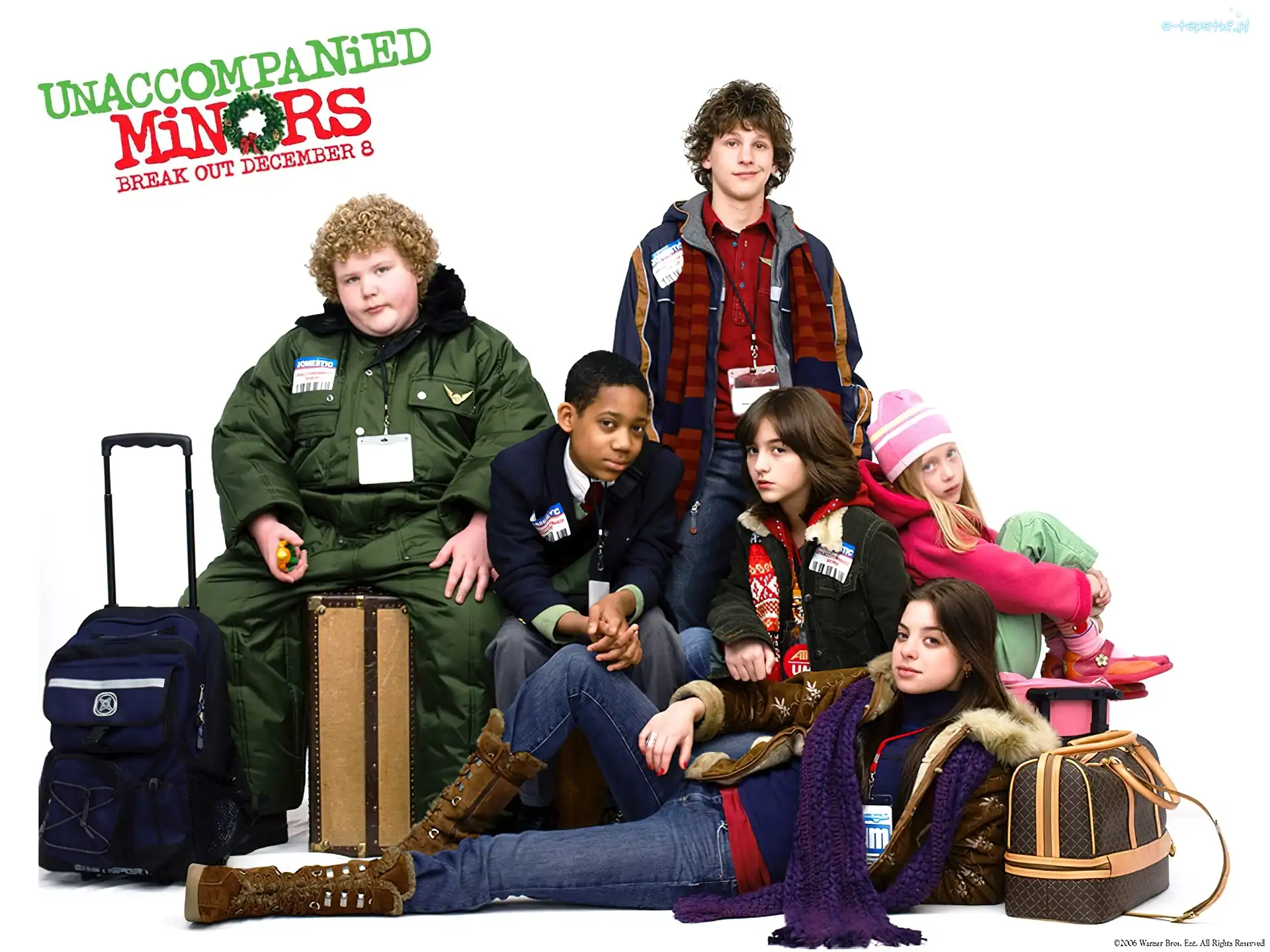 dzieci, Brett Kelly, Dyllan Christopher, Unaccompanied Minors