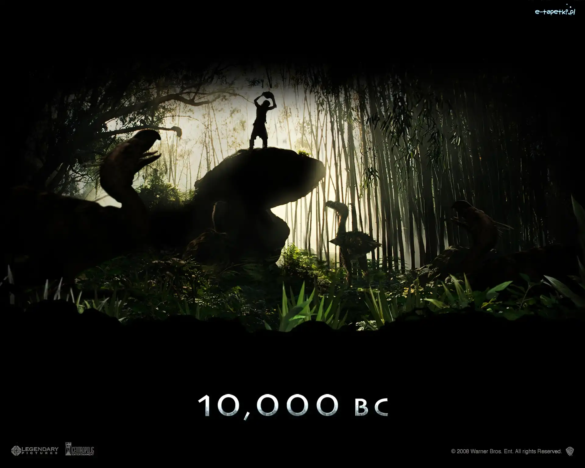 las, zwierzęta, człowiek, 10000 Bc