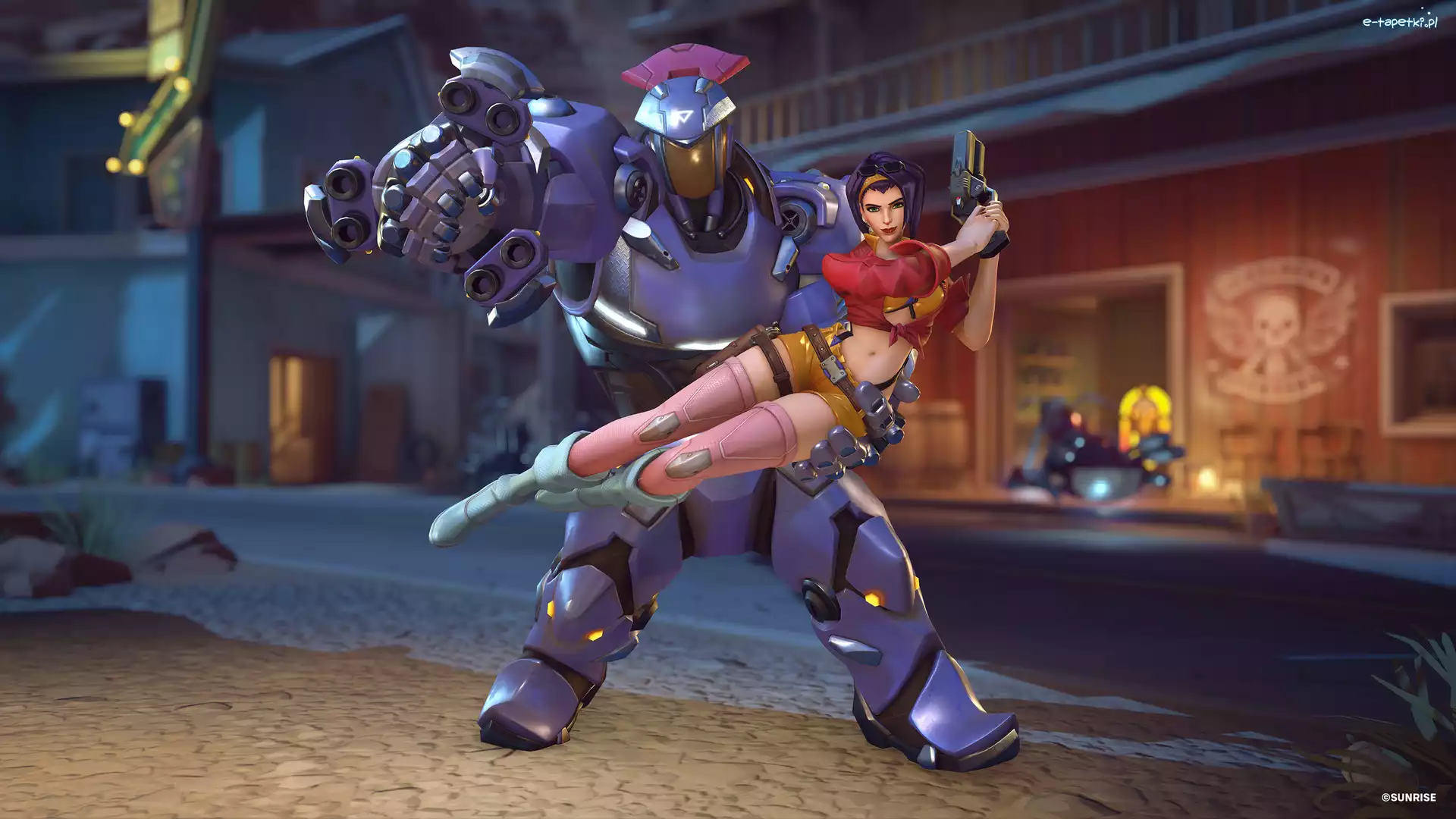 Postacie, Robot, Kobieta, Overwatch 2, Gra