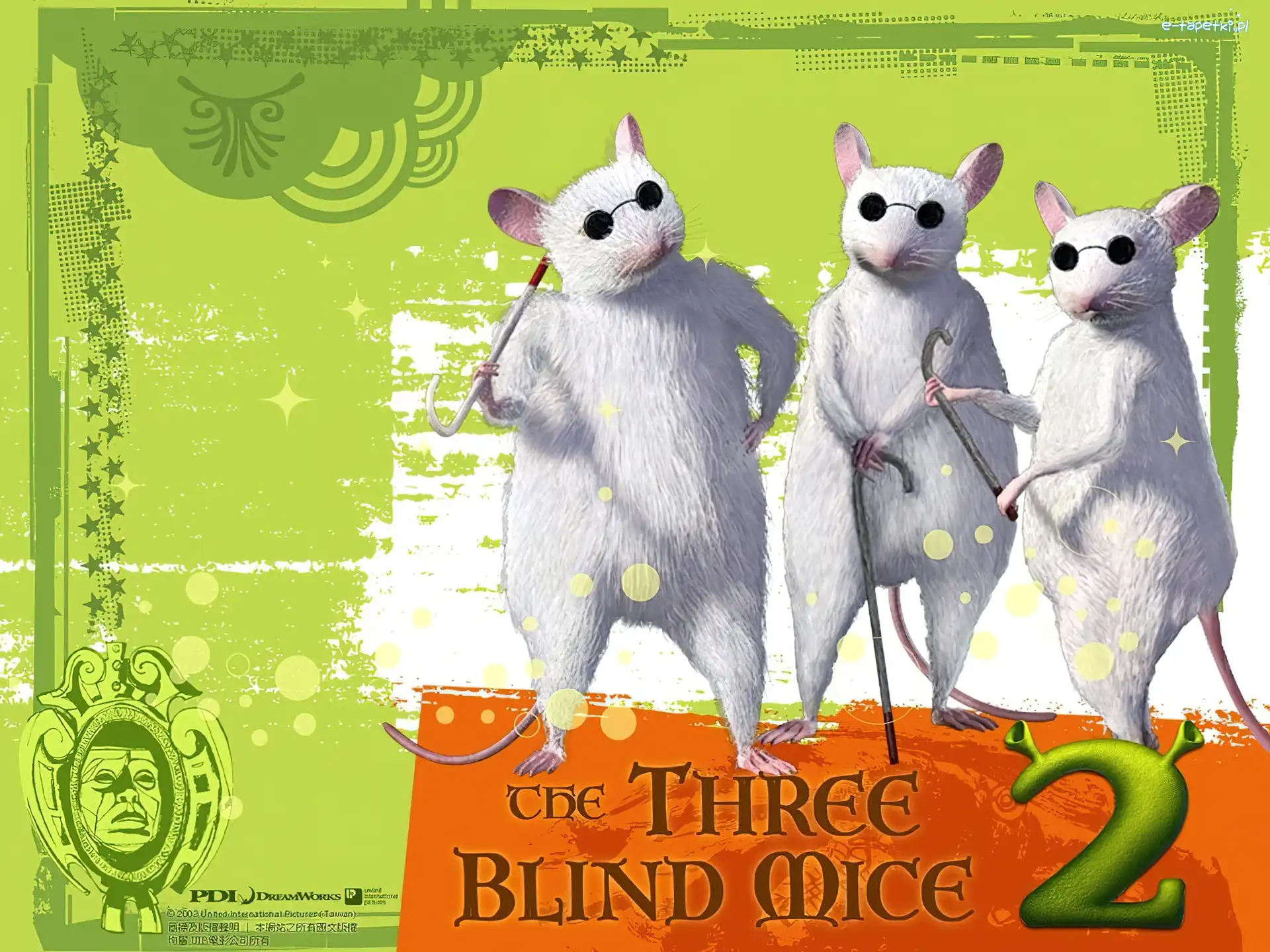 myszy, ślepe, Shrek 2