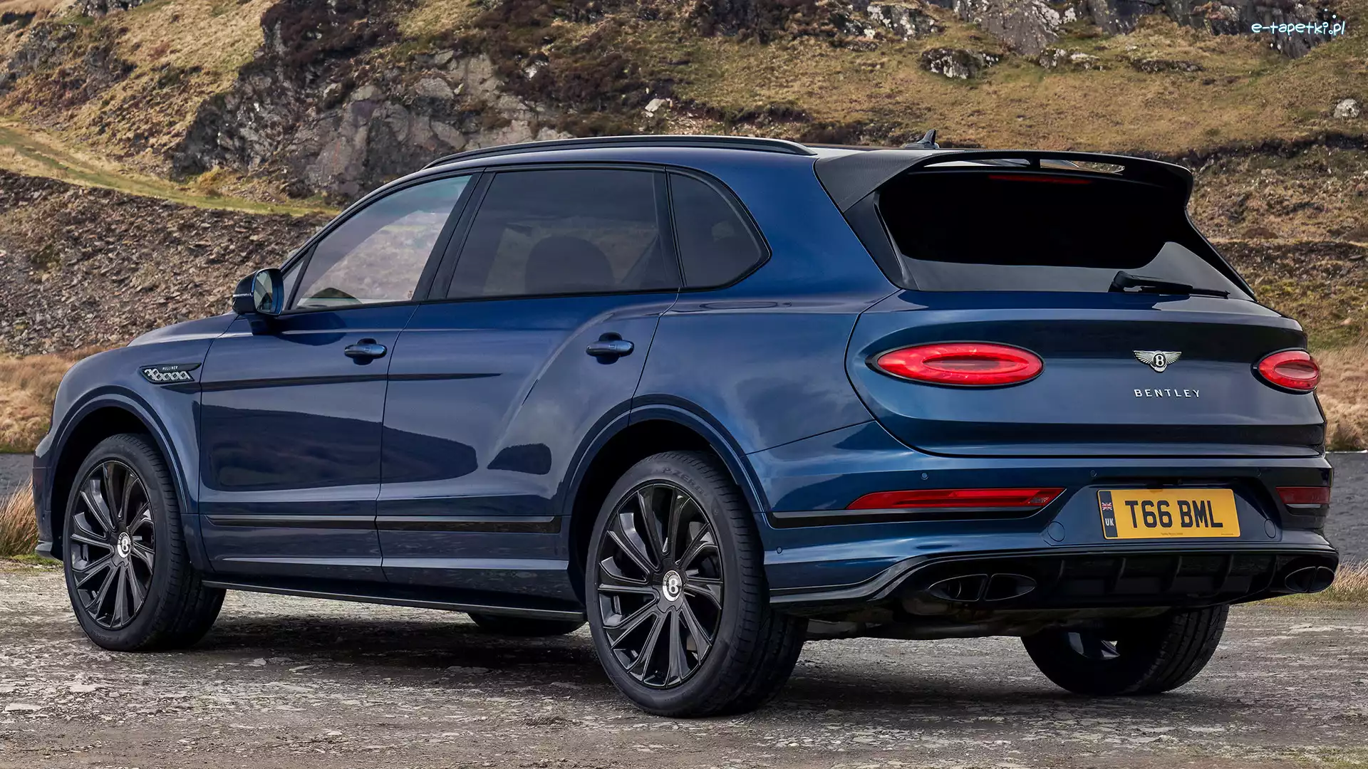 Mulliner, Tył, Bok, Bentley Bentayga