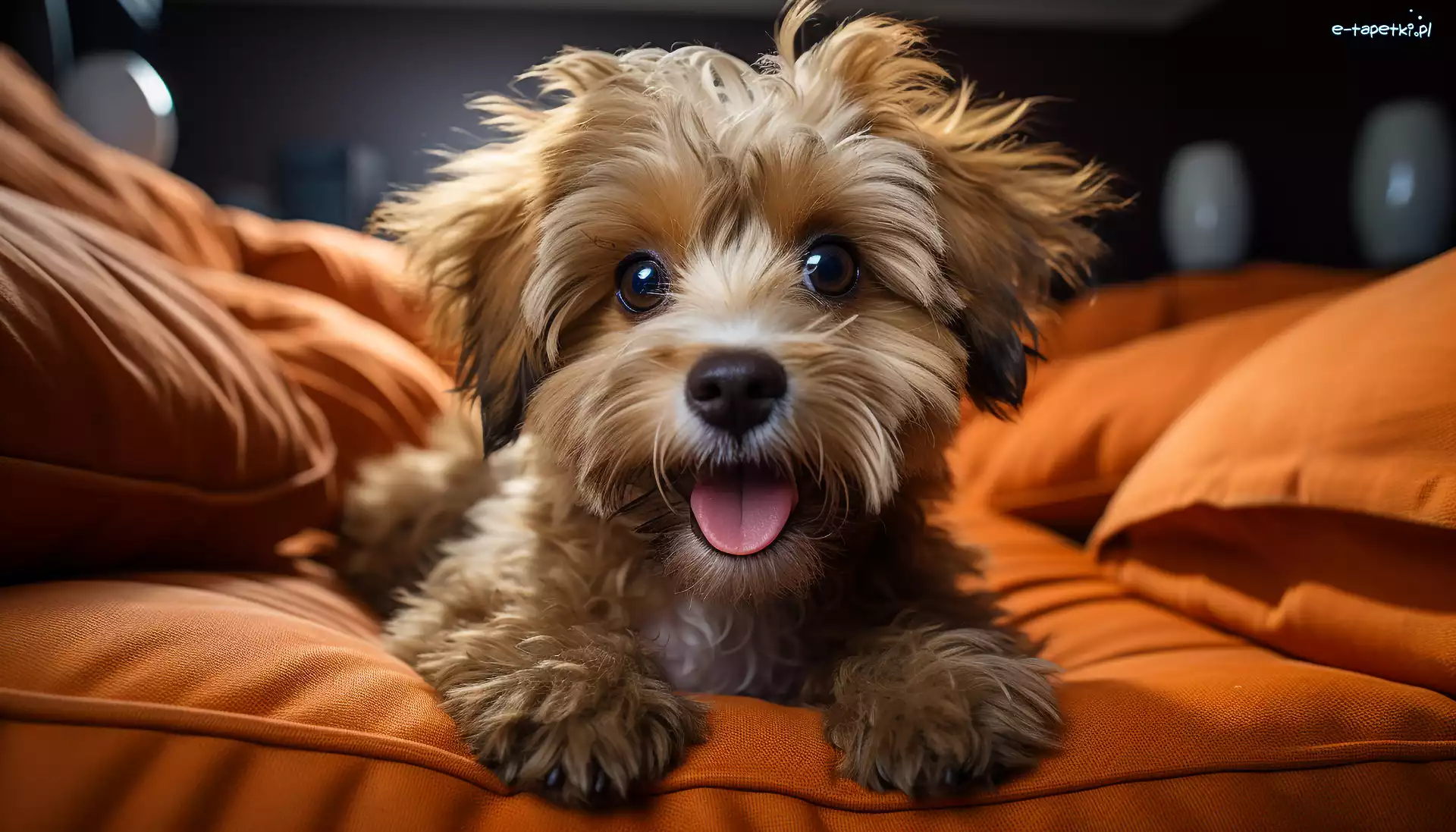 Kanapa, Yorkshire terrier, Pies
